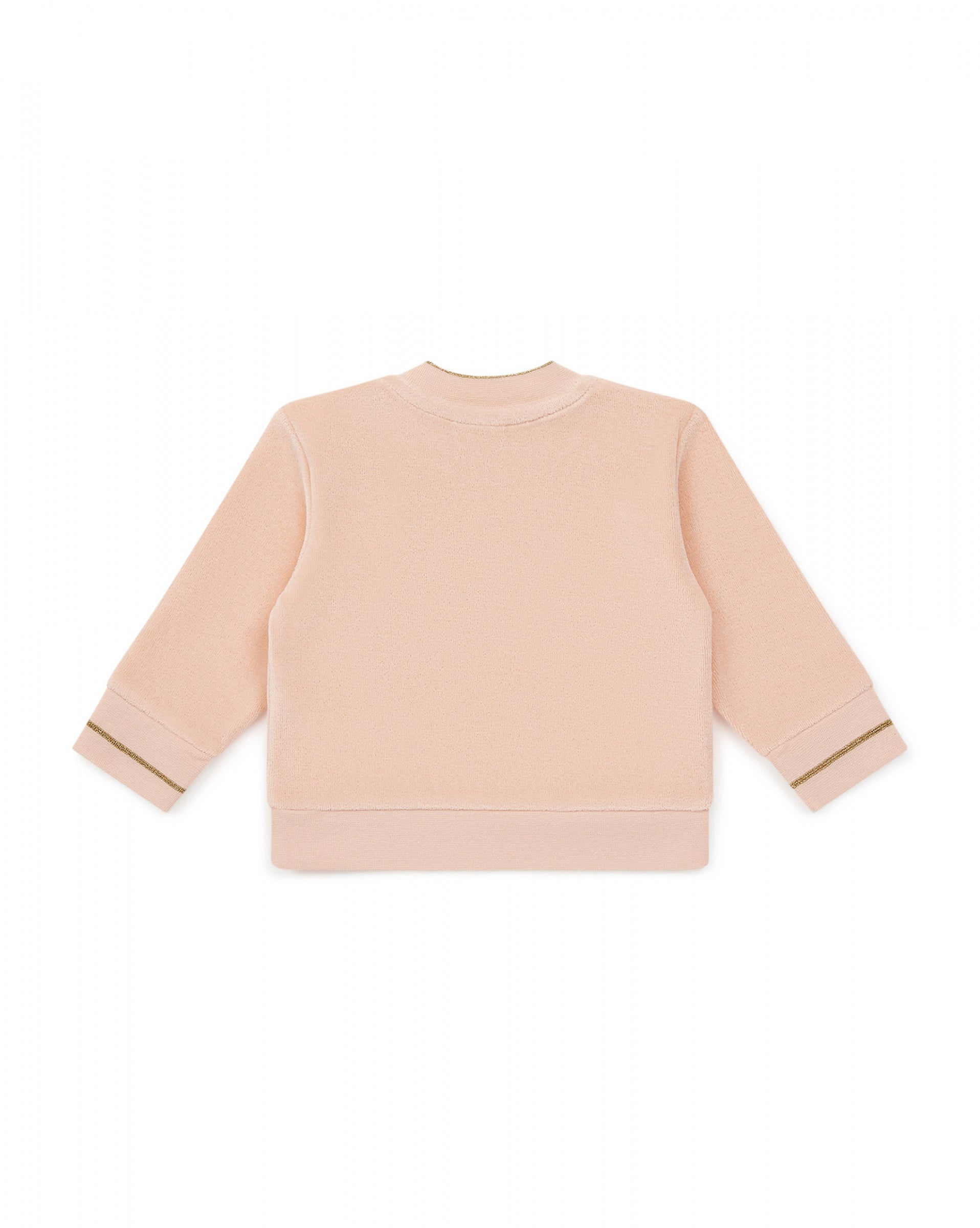 Baby Girls Pink Logo Sweatshirt
