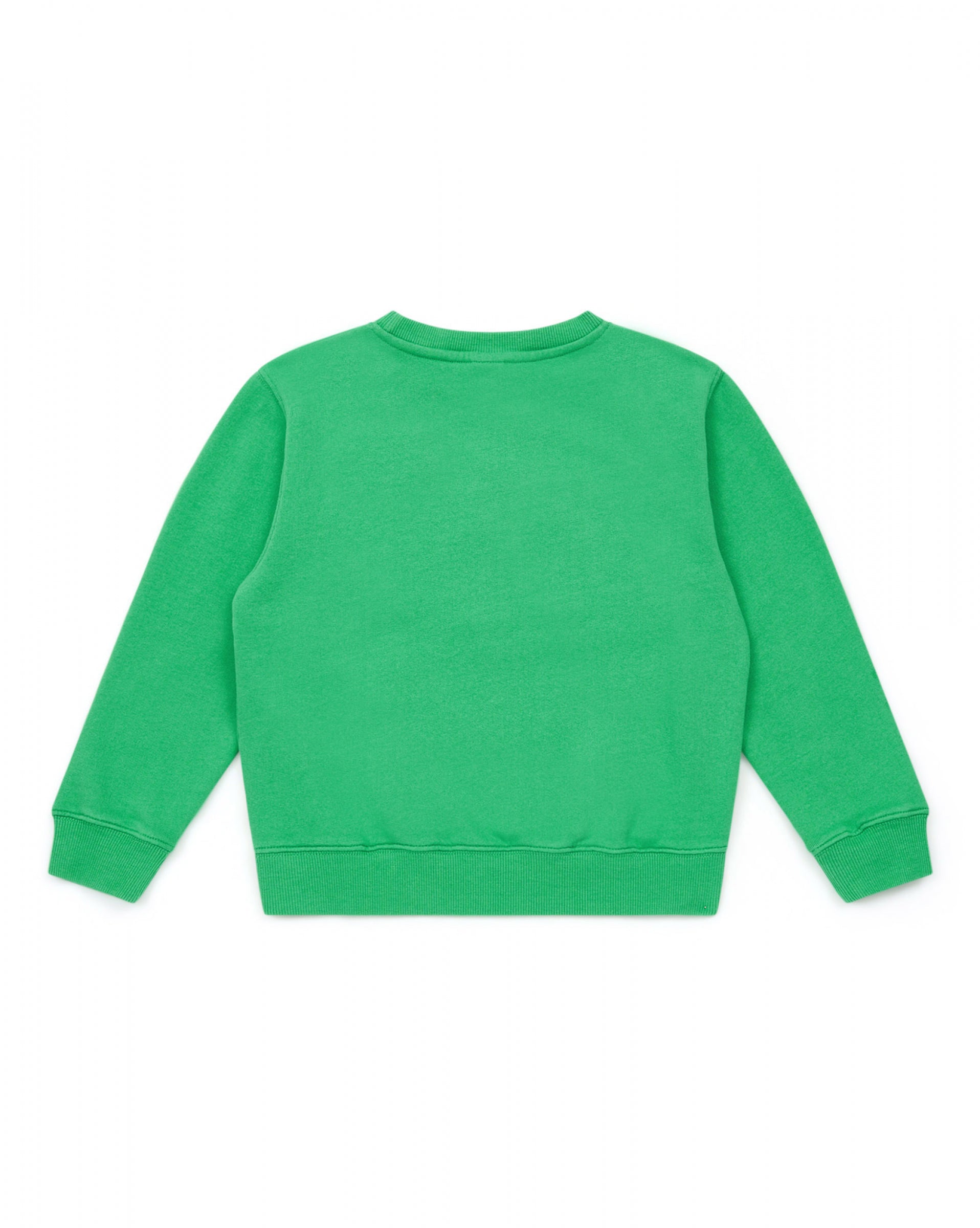 Boys Green Logo Sweatshirt