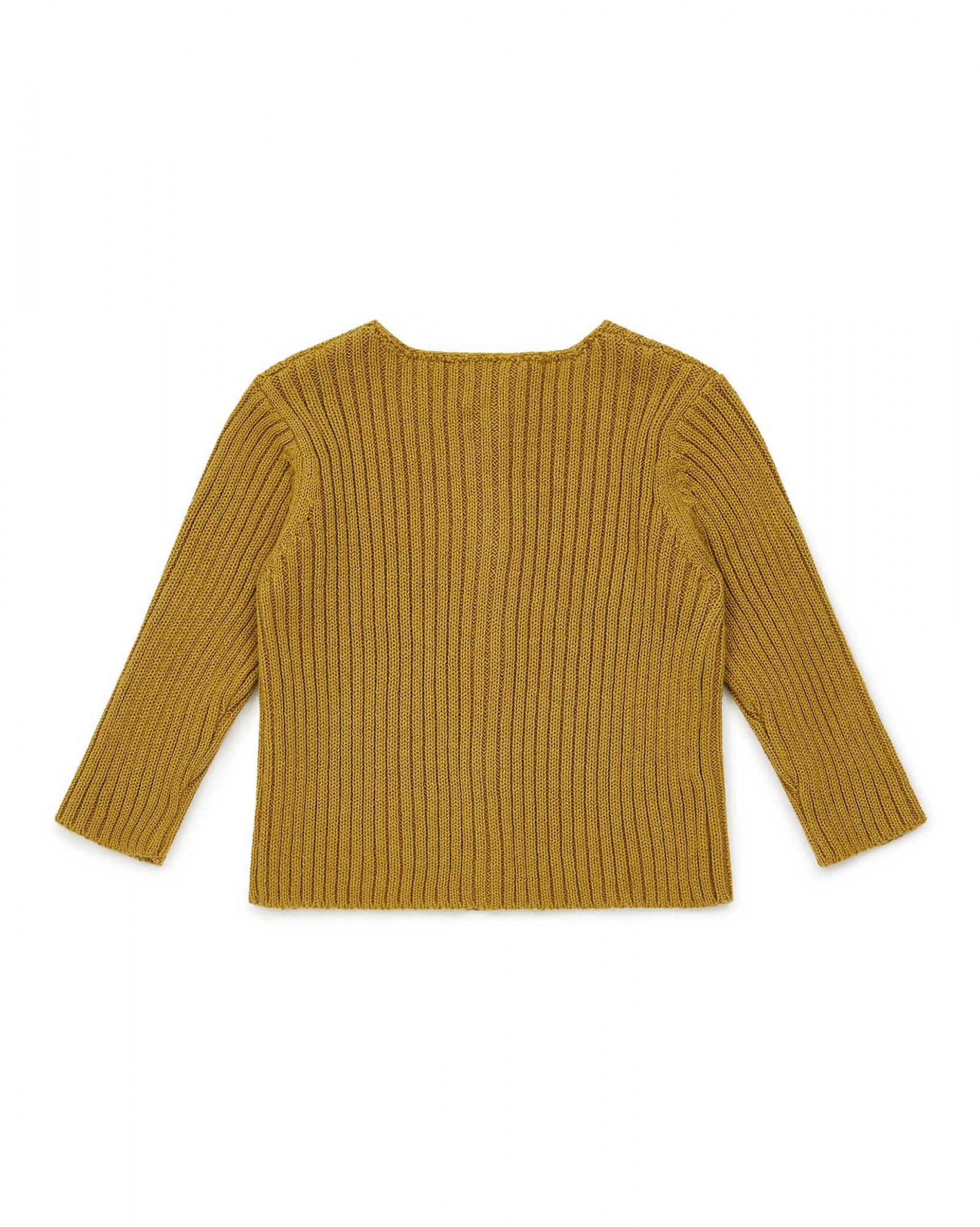 CARDIGAN COTES 2X2 UNI