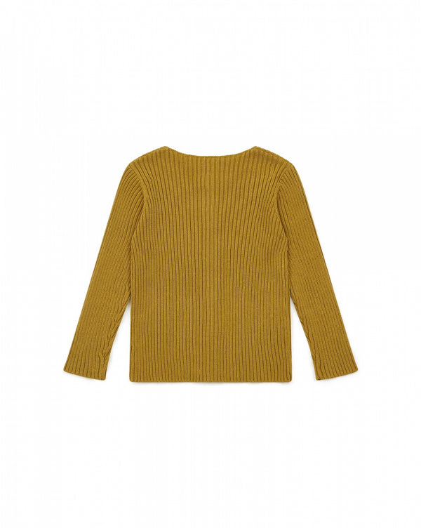 Baby Girls Dark Green Cotton Cardigan