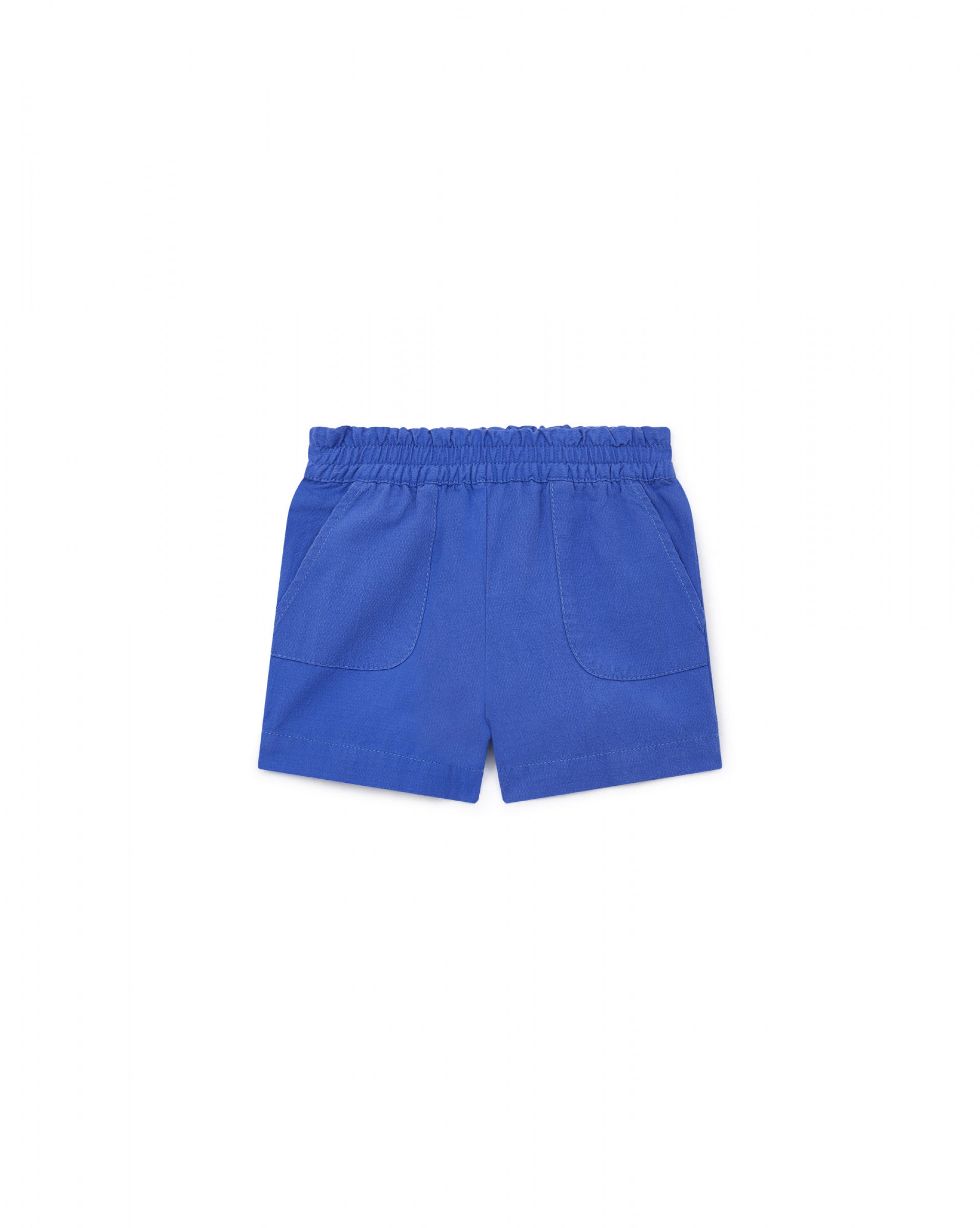 Baby Boys Blue Cotton Shorts