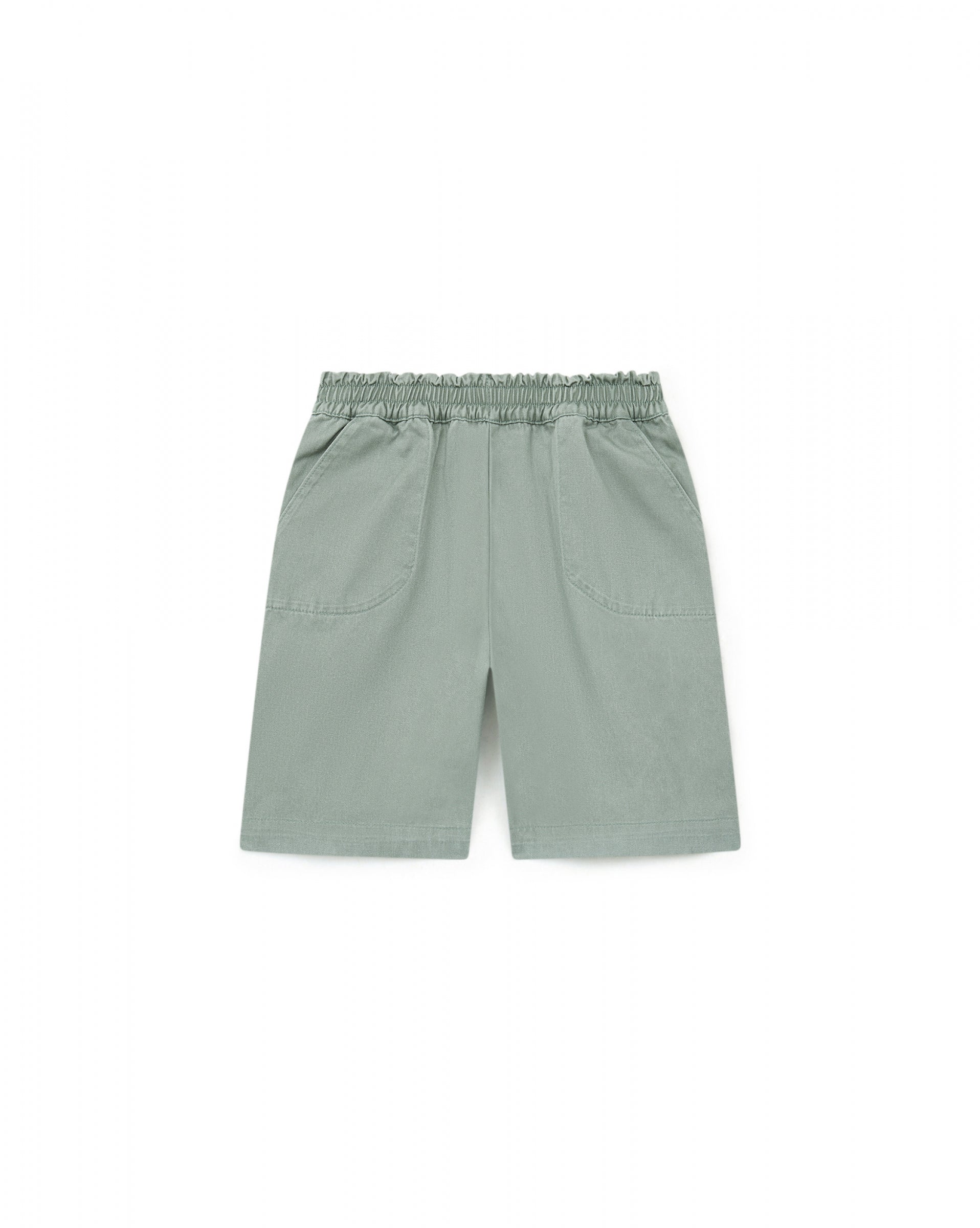 Boys Mint Cotton Shorts