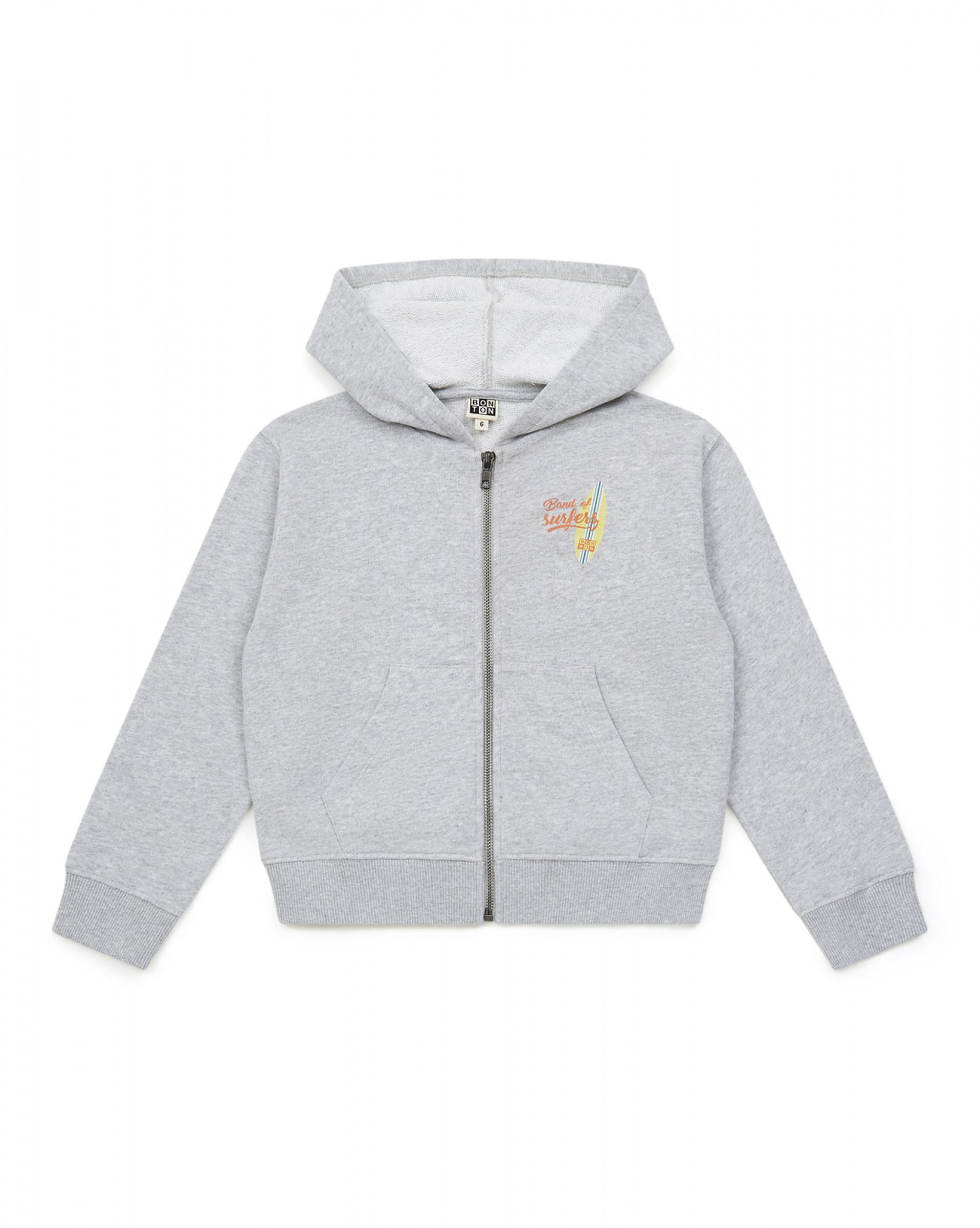 Boys & Girls Grey Zip-Up Top