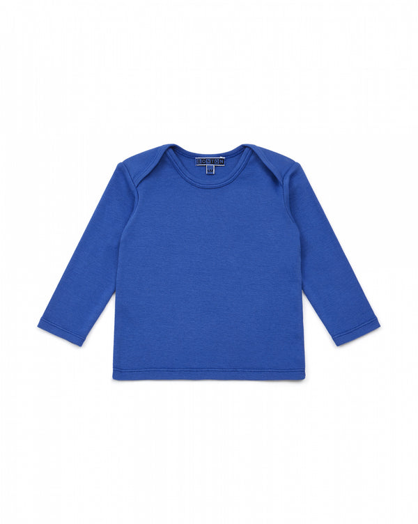Baby Boys Blue Cotton T-Shirt