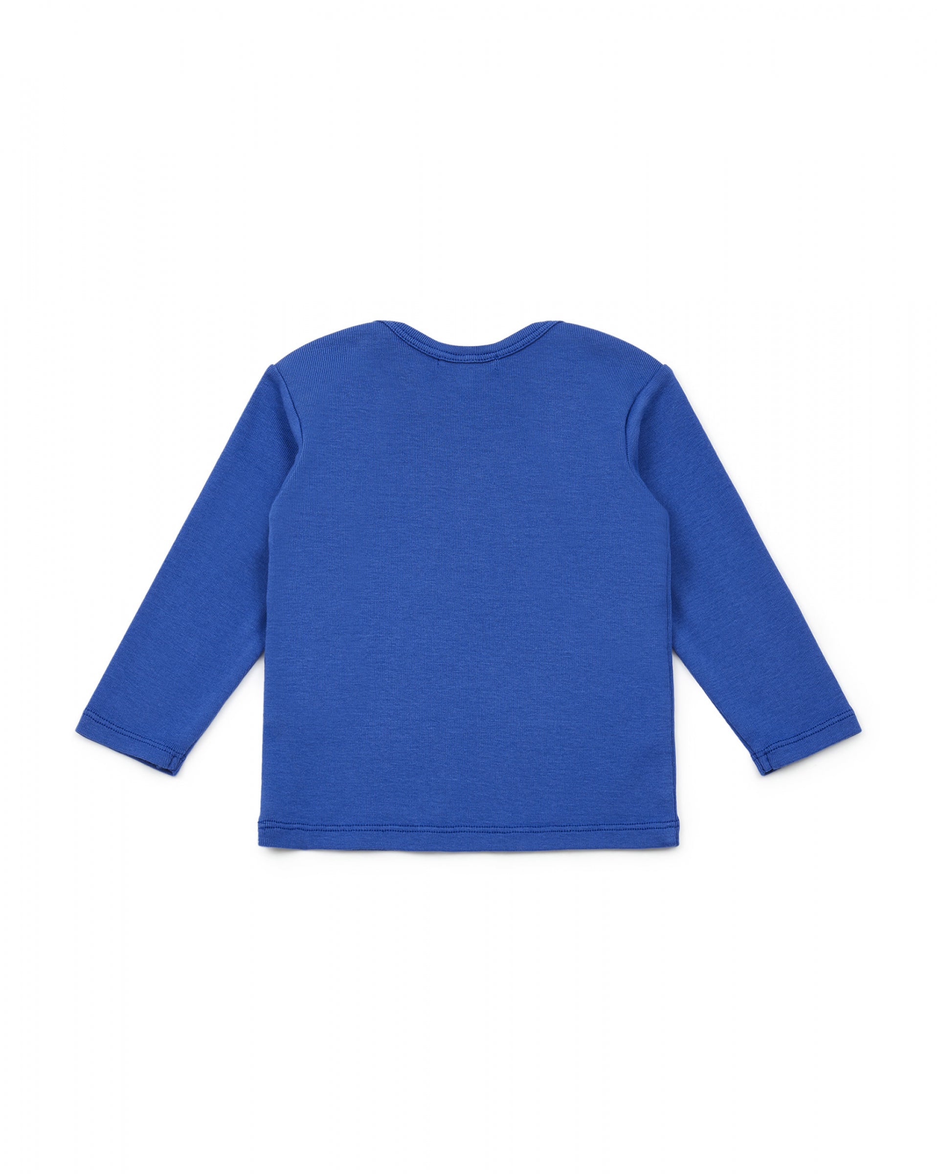 Baby Boys Blue Cotton T-Shirt