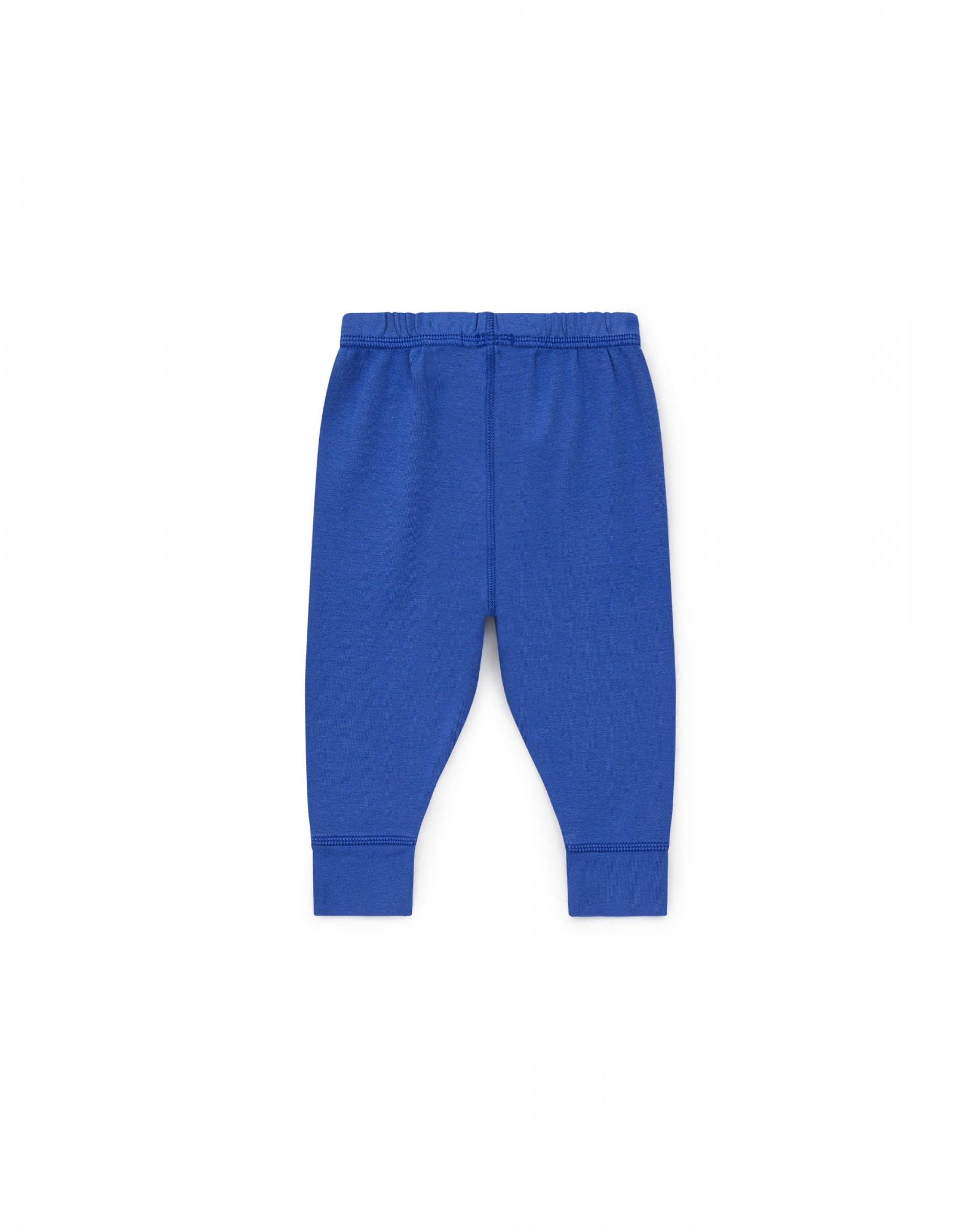 Baby Boys Blue Cotton Leggings