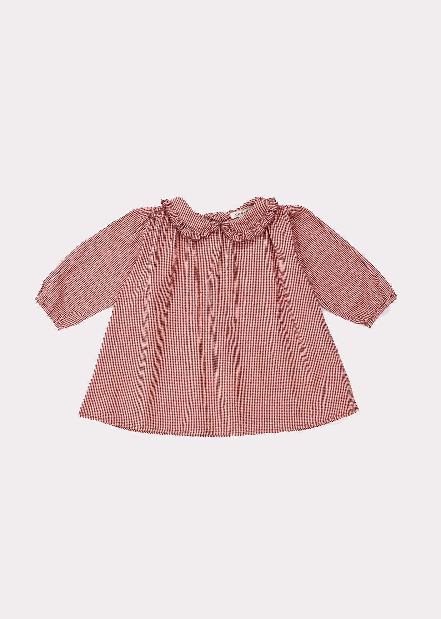 Baby Girls Poppy Check Cotton Dress