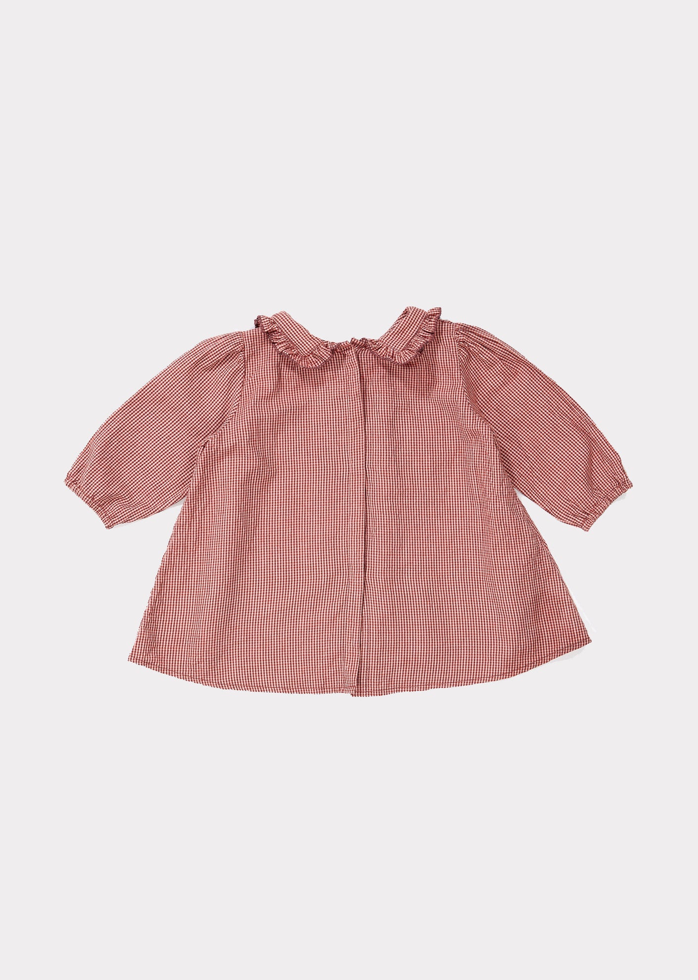 Baby Girls Poppy Check Cotton Dress