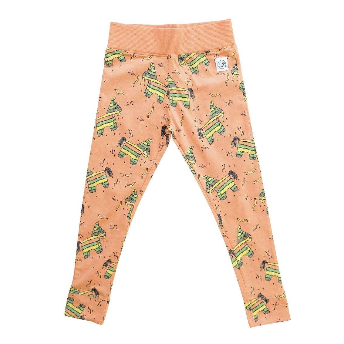 Girls Pink Trojans Printed Cotton Leggings - CÉMAROSE | Children's Fashion Store