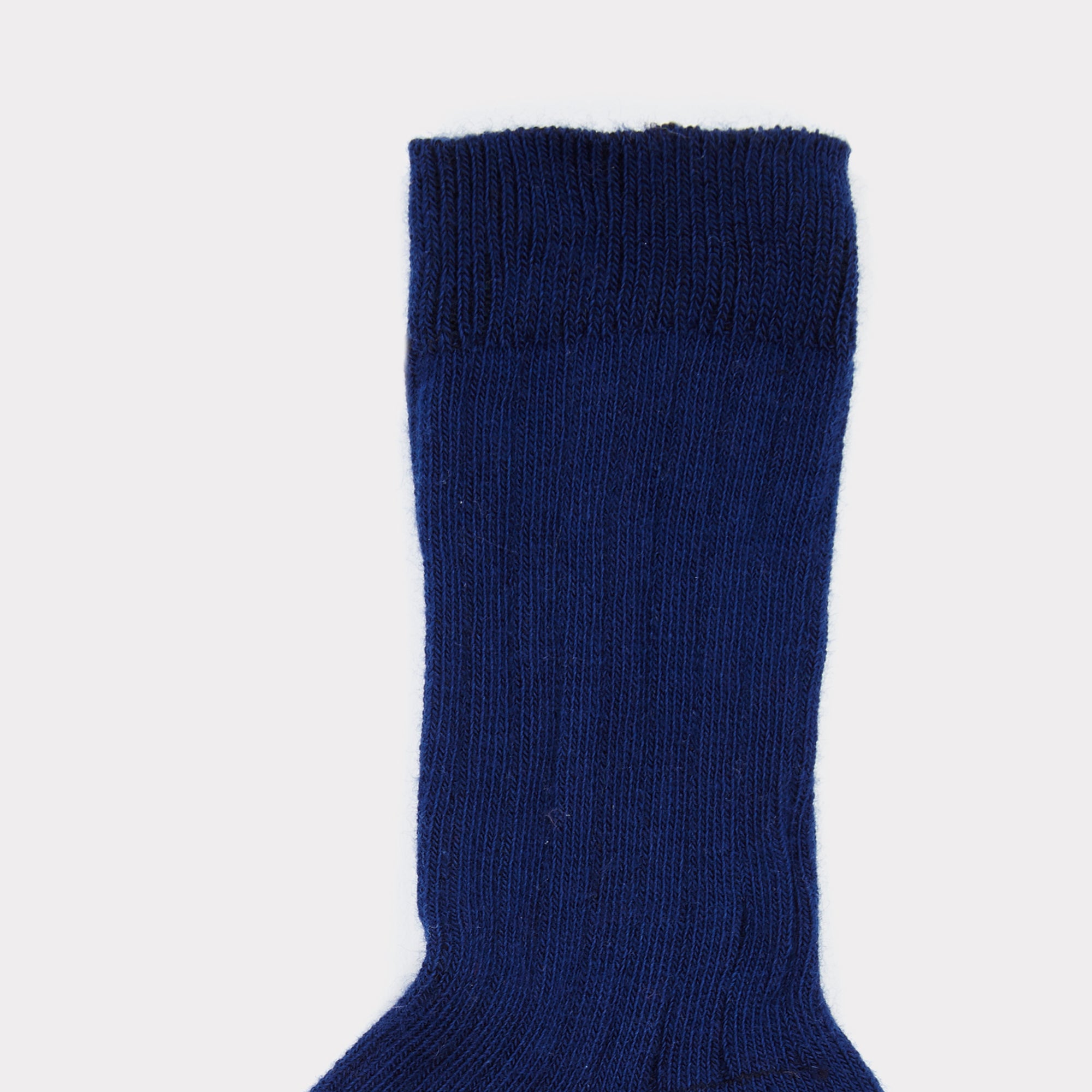 Boys Rich Blue Cotton Socks