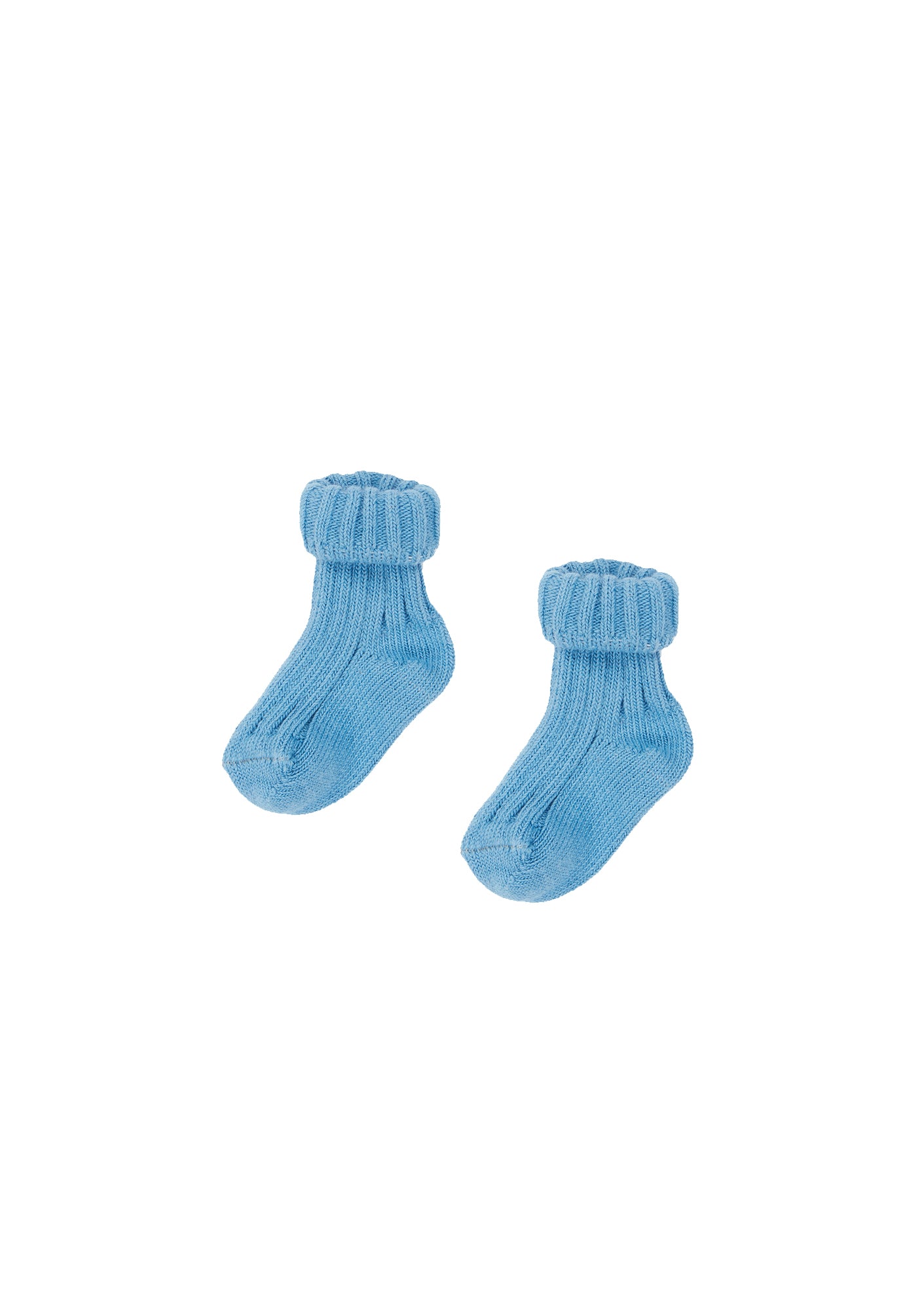 Baby Boys & Girls Blue Cotton Socks