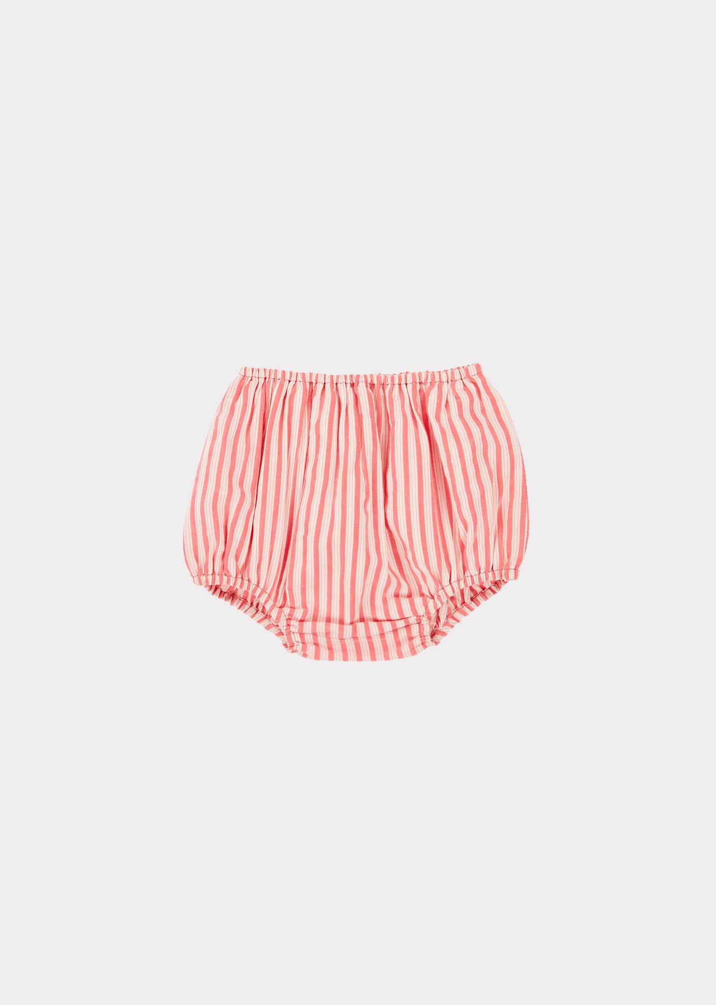 Baby Girls Pink Striped Bloomers