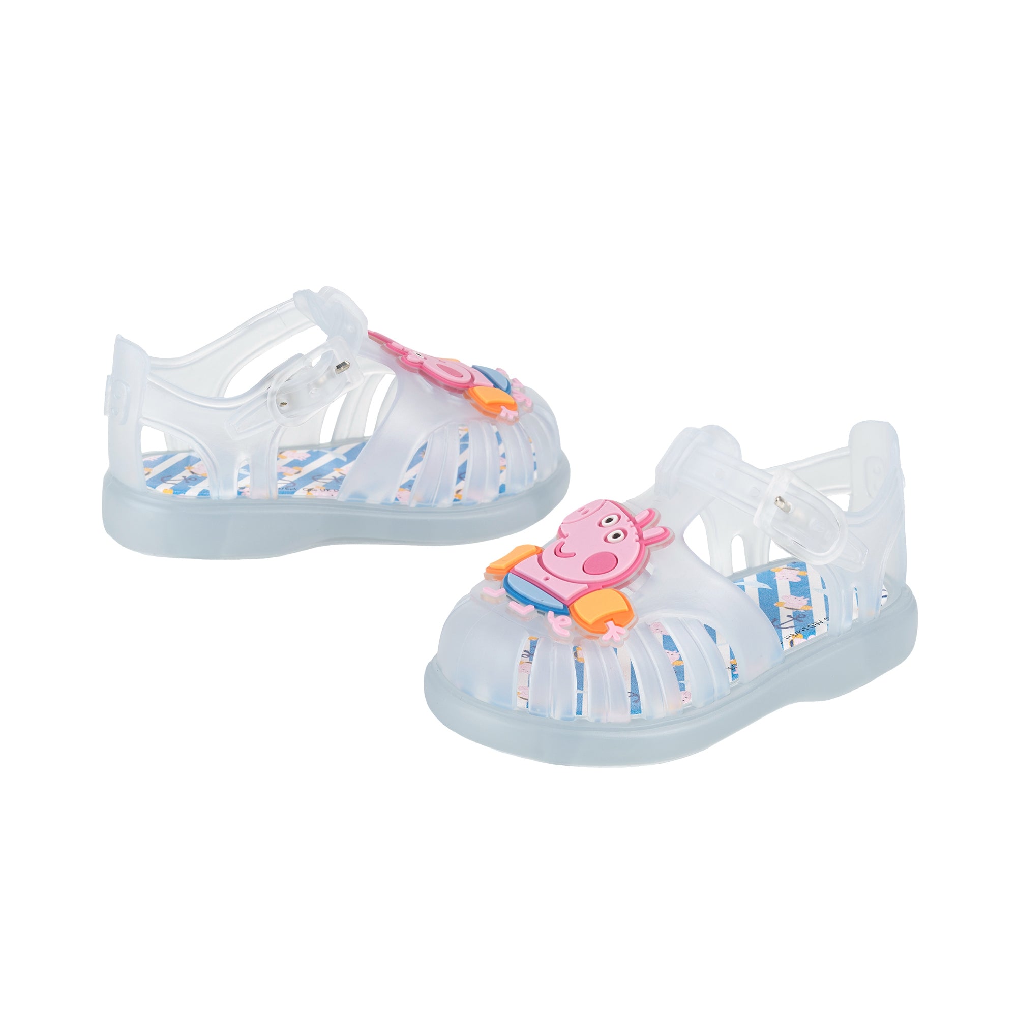 Girls & Boys Light Blue Jelly Shoes