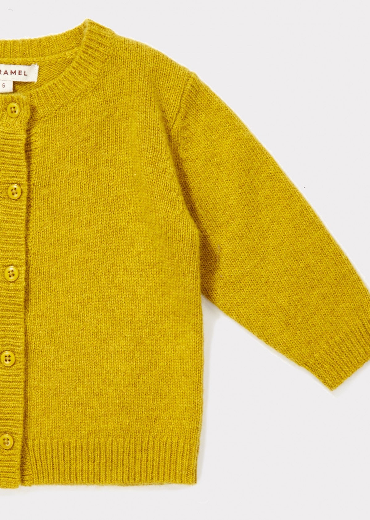 Baby Yellow Knitted Cardigan