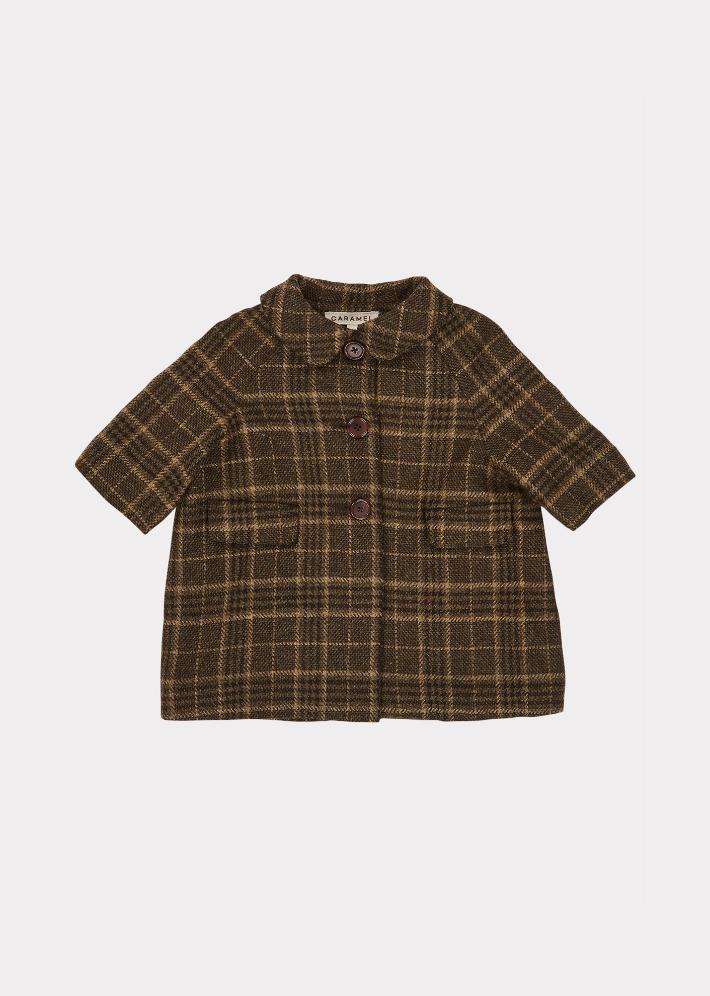 Baby Boys & Girls Green Check Shelduck Coat