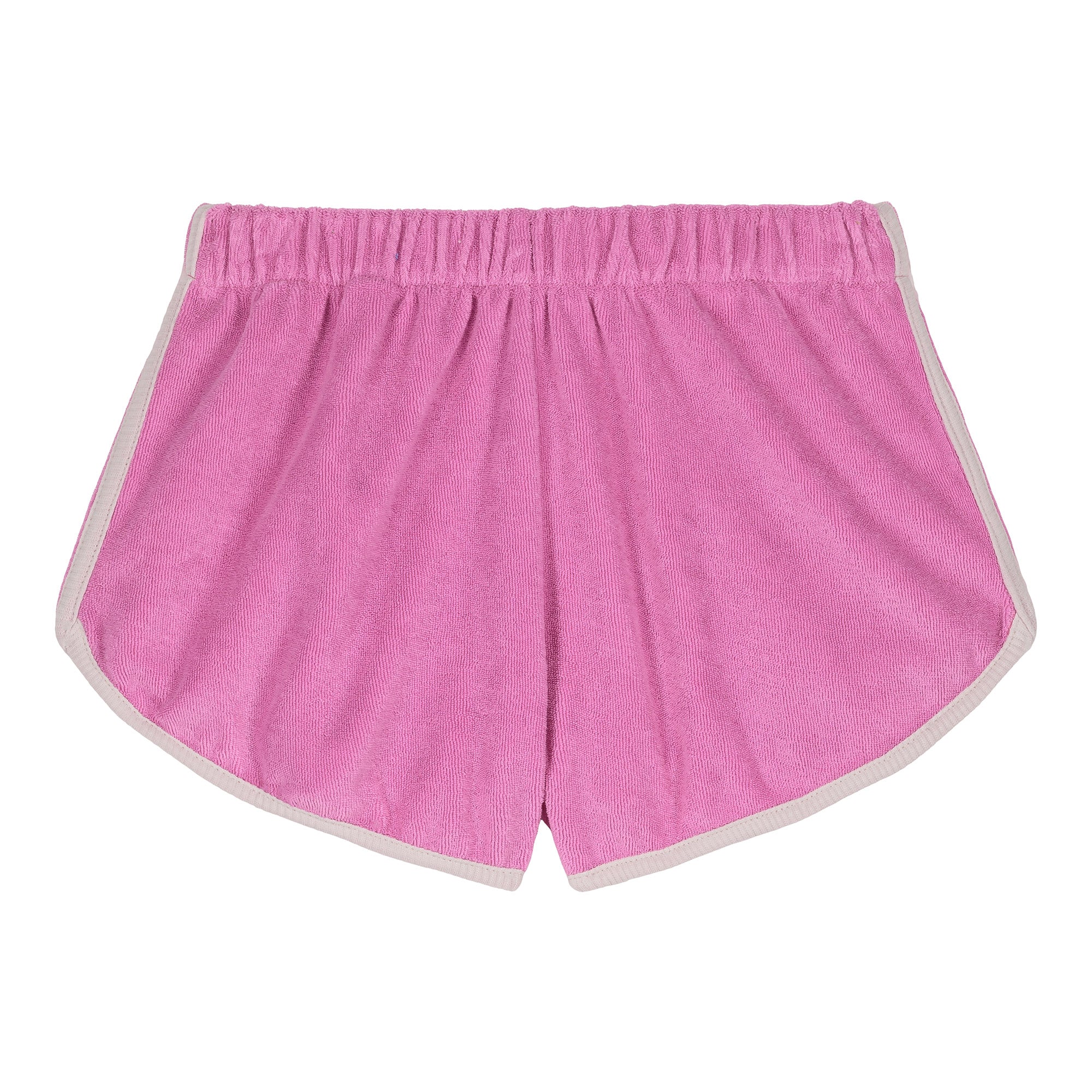 Girls Pink Cotton Shorts