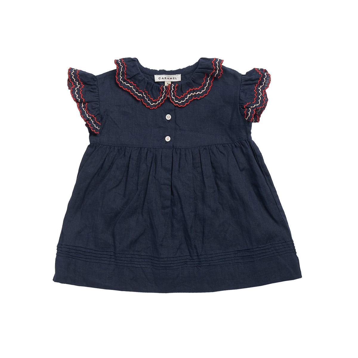Baby Girls Navy Dress