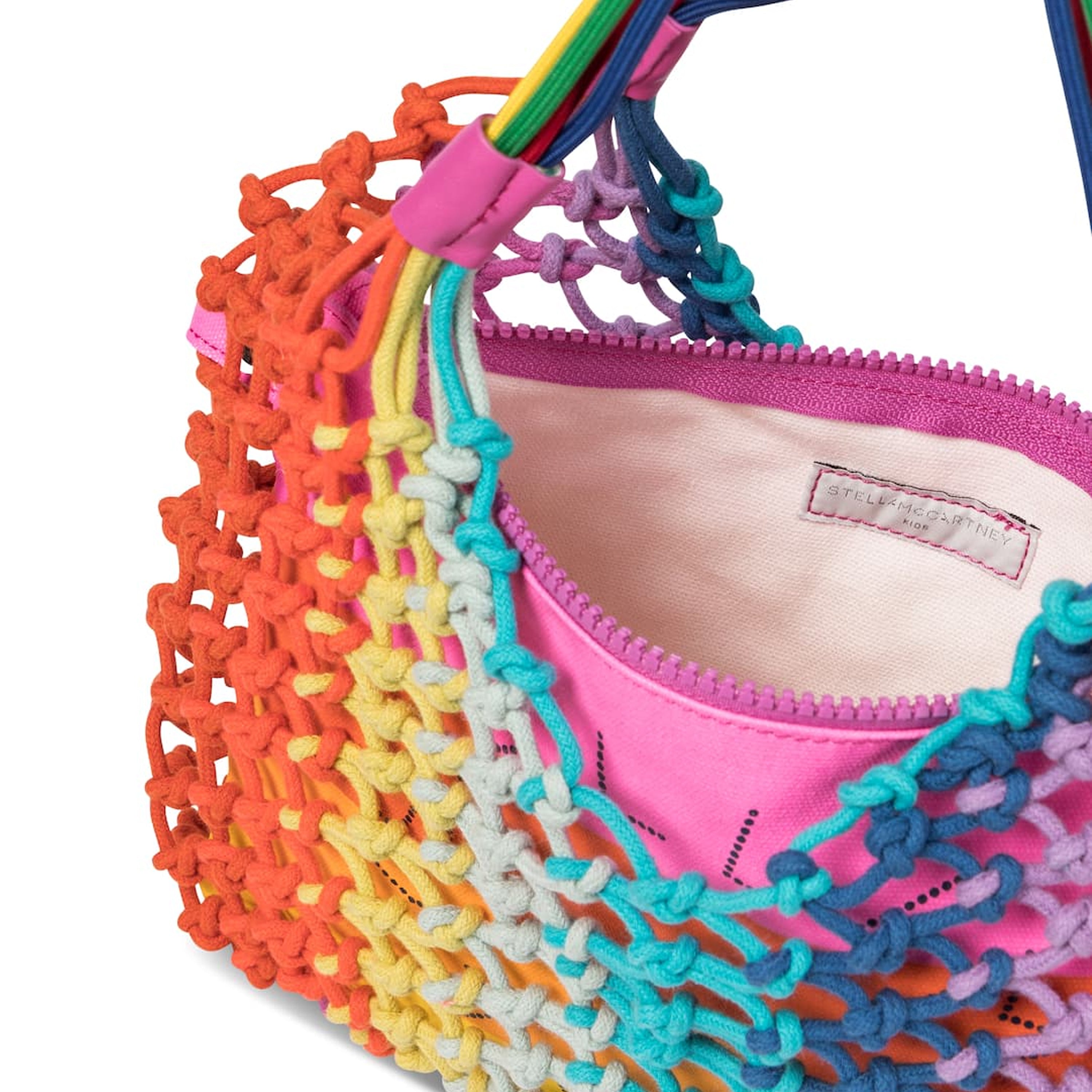 Girls Multicolor Knotted Handbag