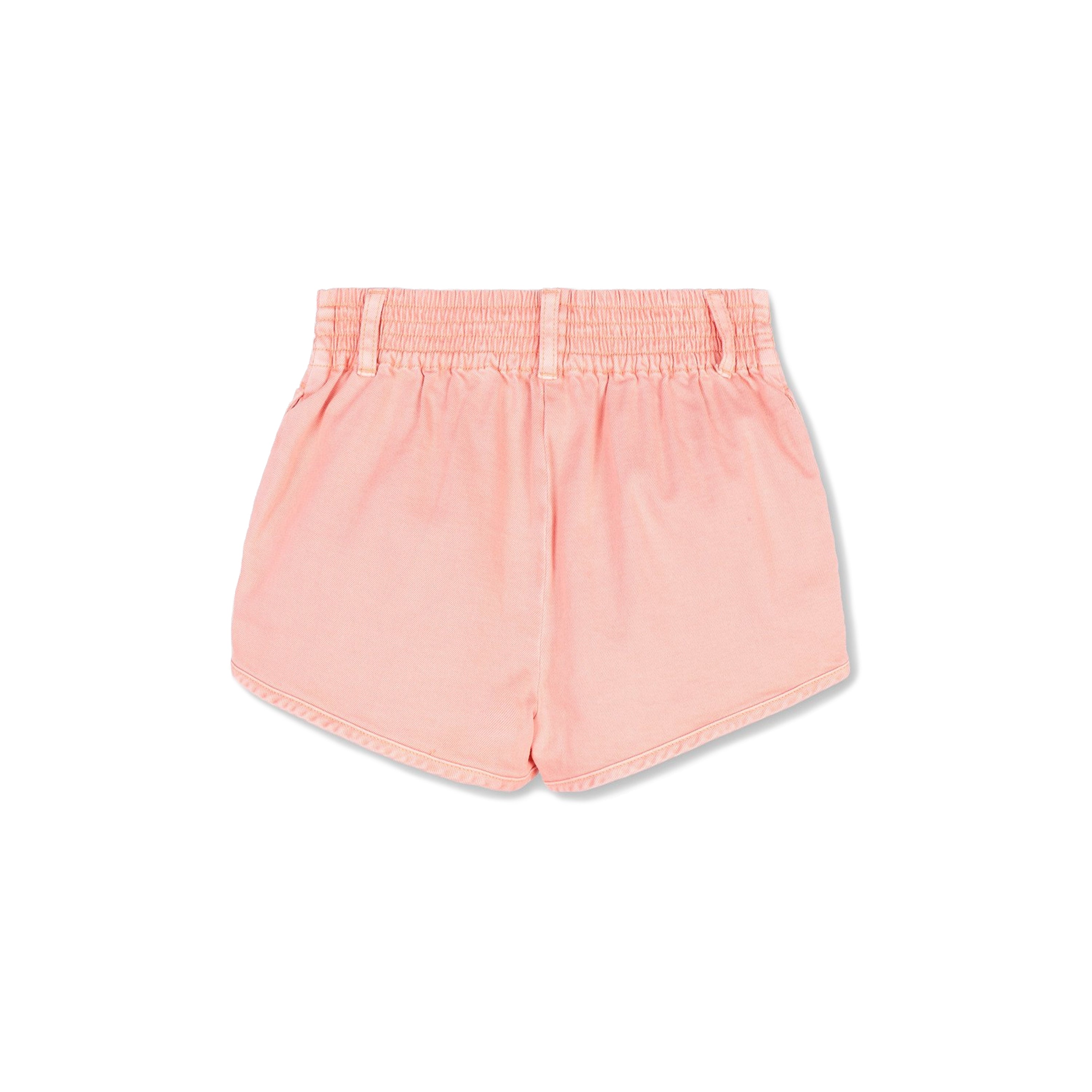 Girls Light Pink Denim Shorts