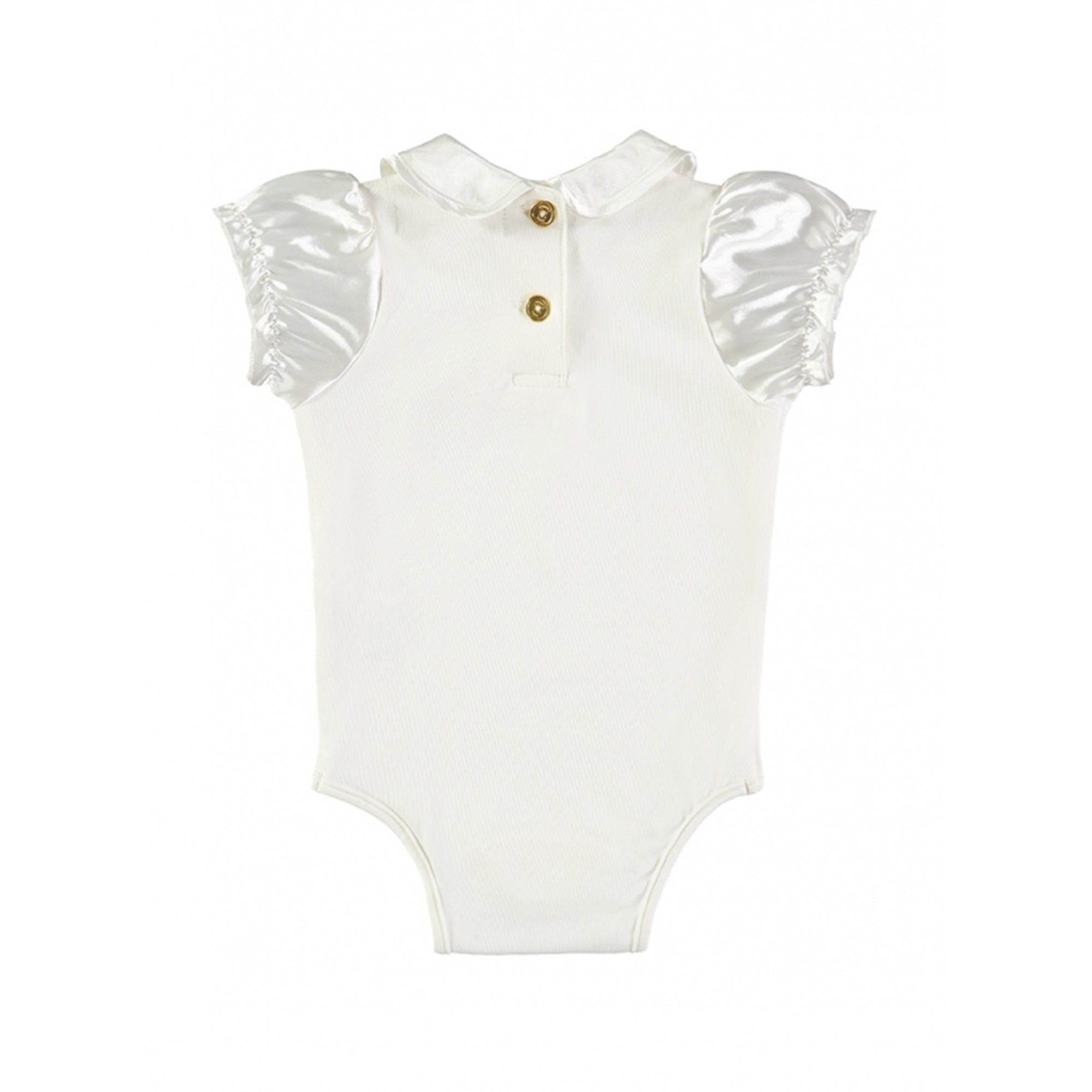 Baby Girls White Babysuit