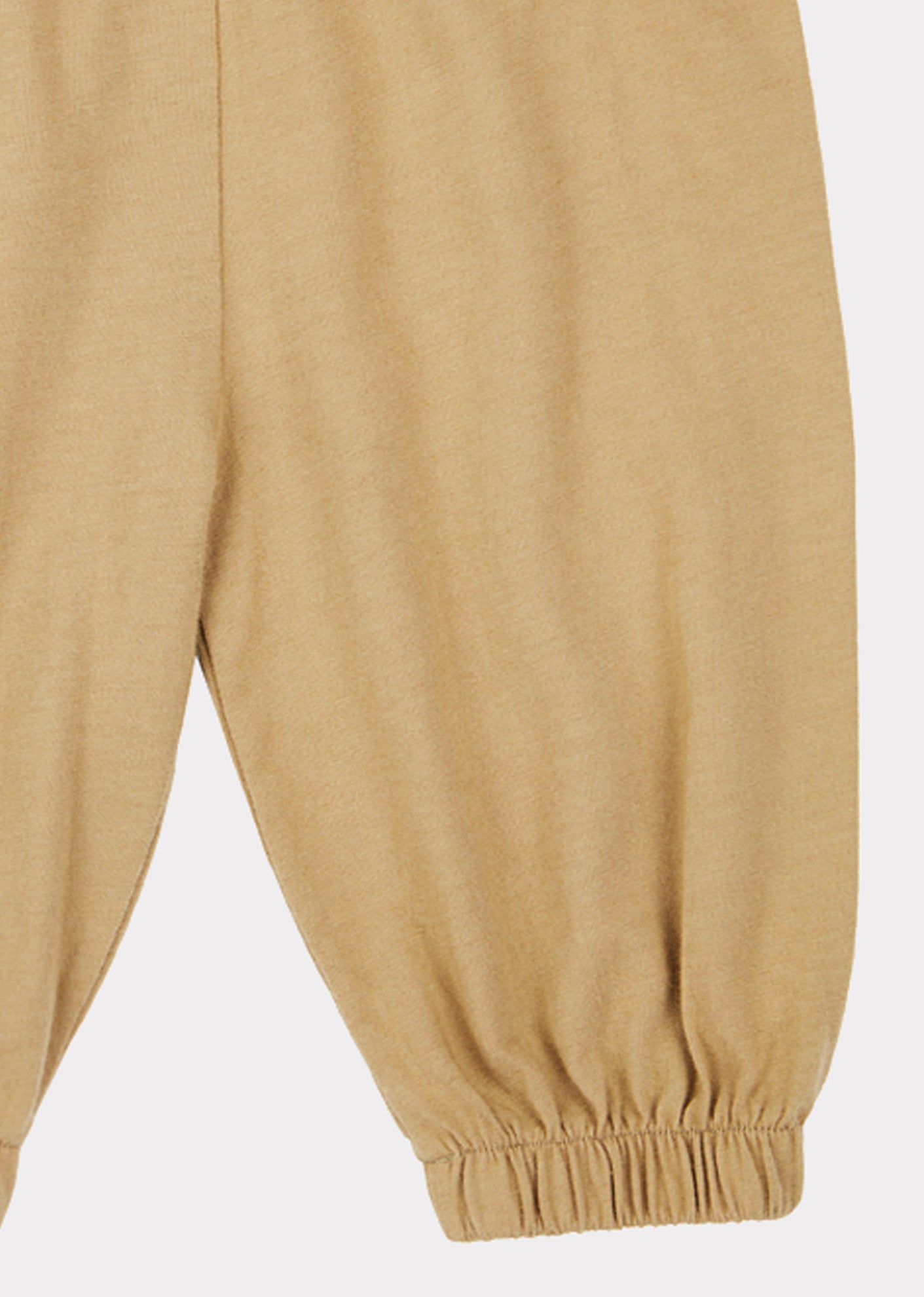 Baby Girls Light Khaki Cotton Trousers
