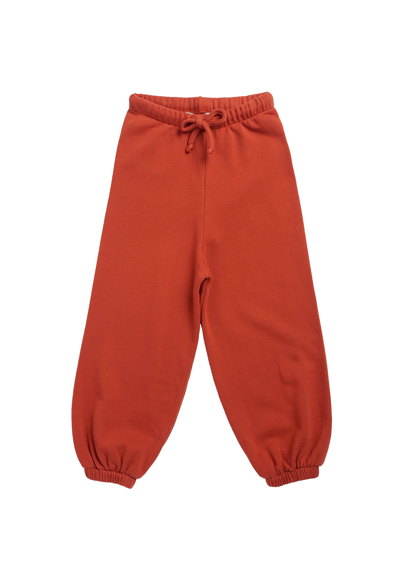Girls Red Cotton Trousers