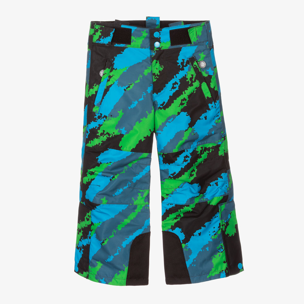 Boys & Girls Green Printed Snow Set