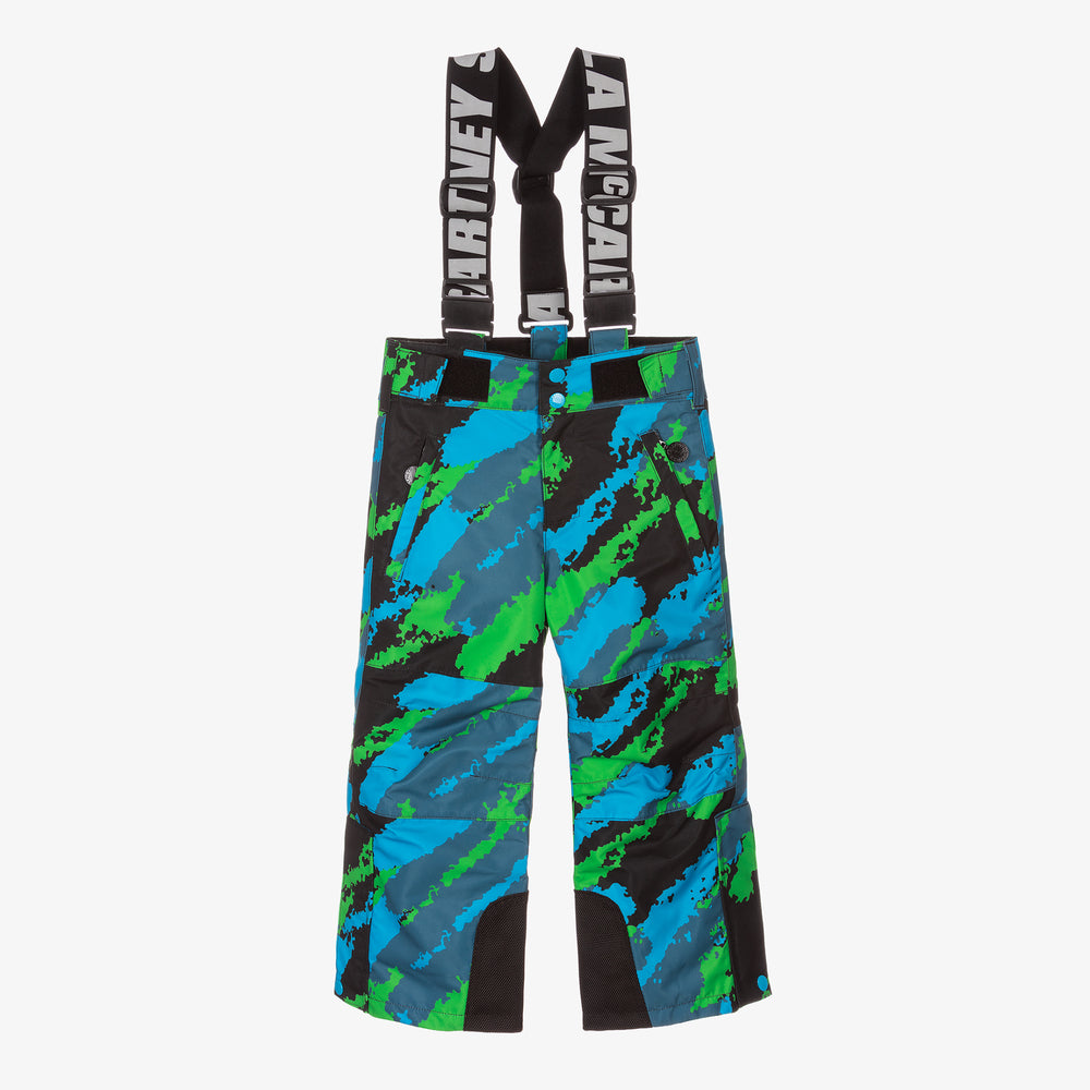 Boys & Girls Green Printed Snow Set