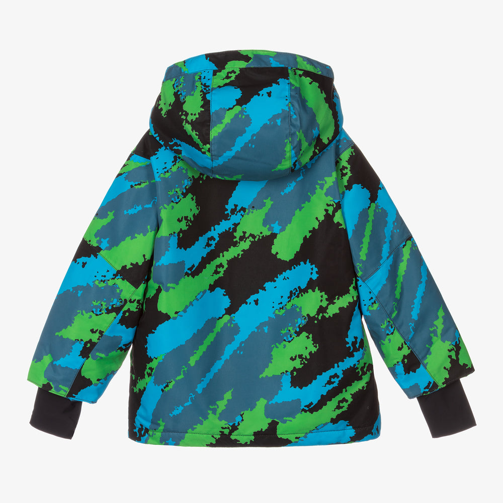 Boys & Girls Green Printed Snow Set