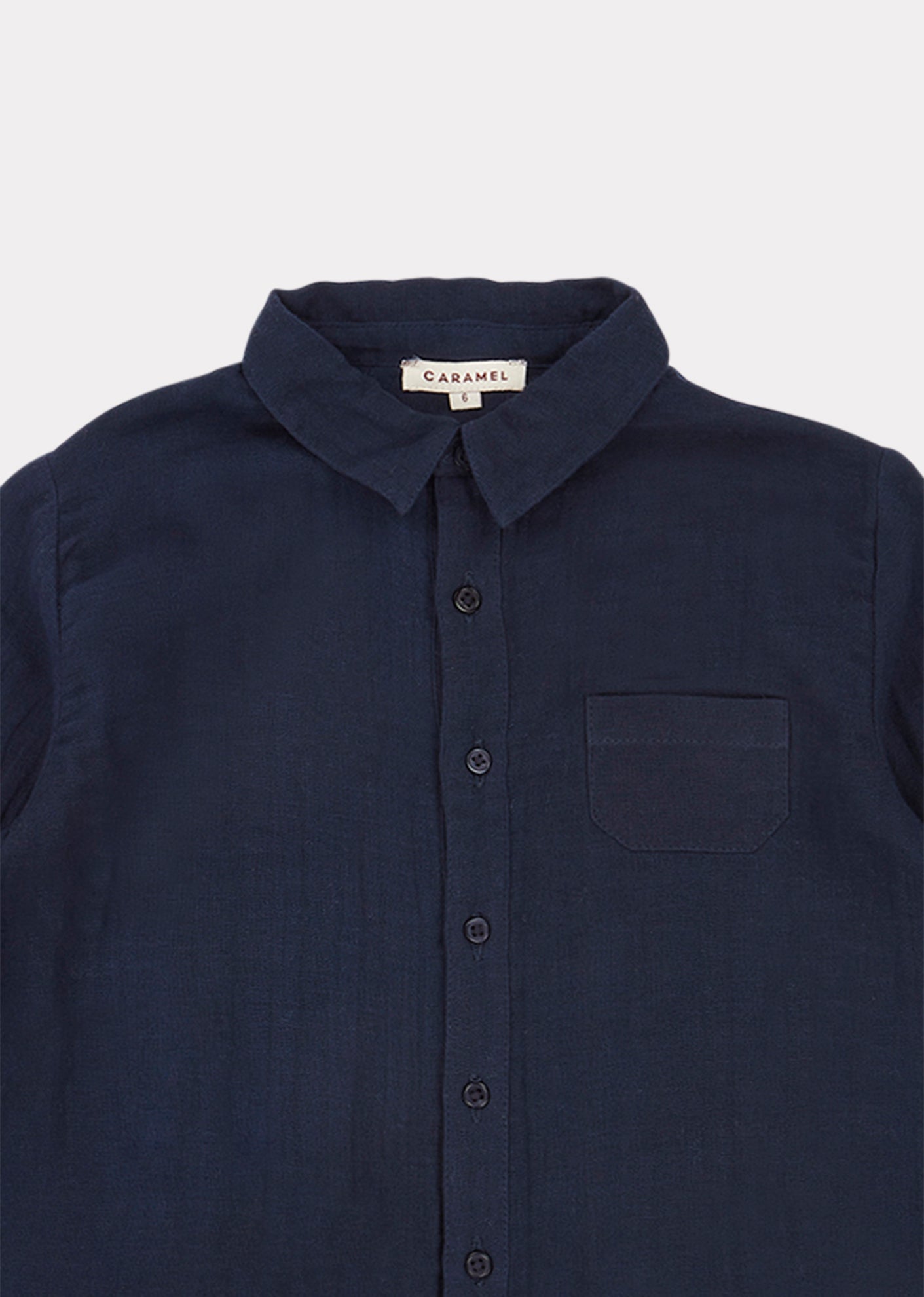 Boys Dark Navy Stint Shirt