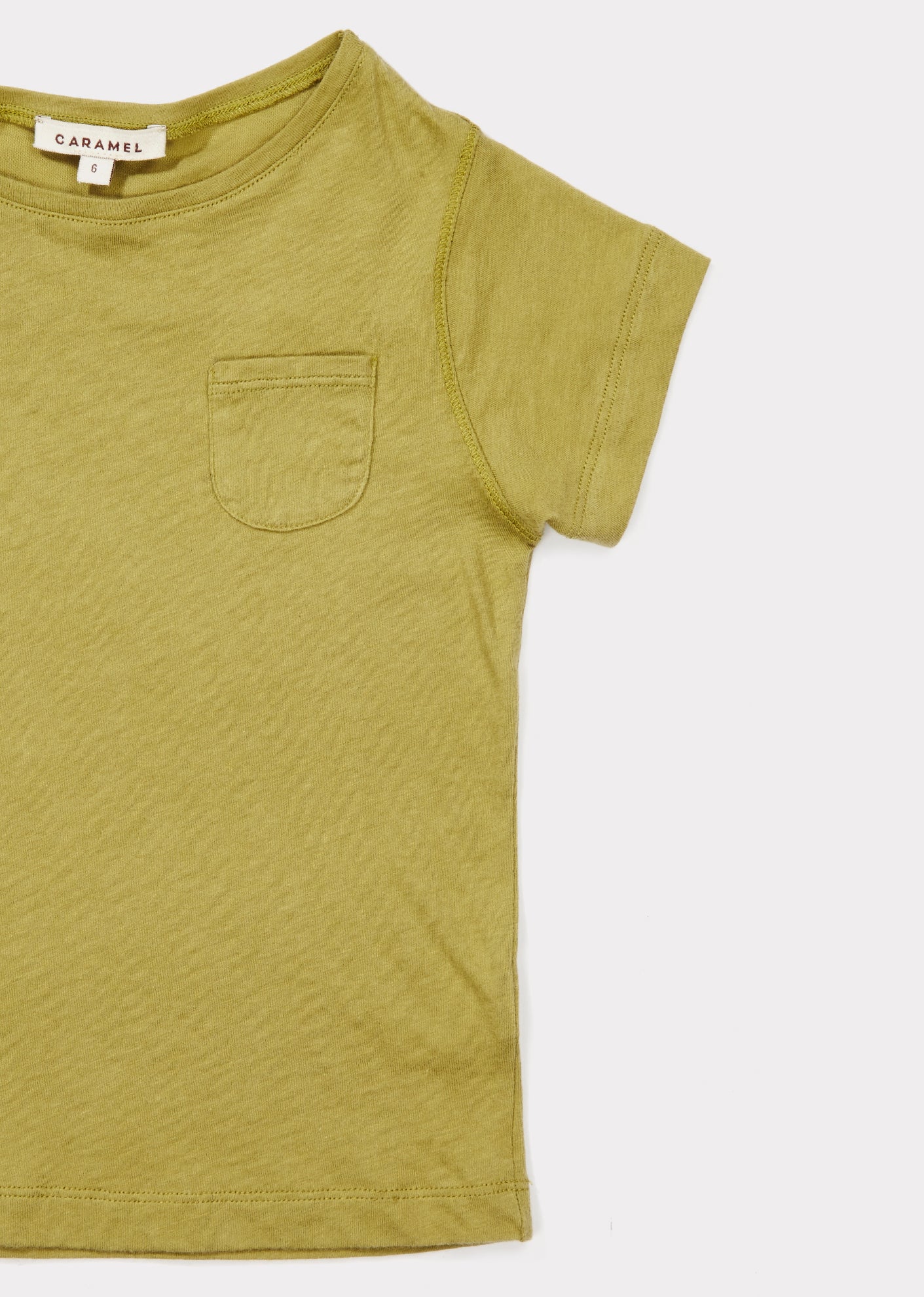 Boys Yellow Cotton T-shirt