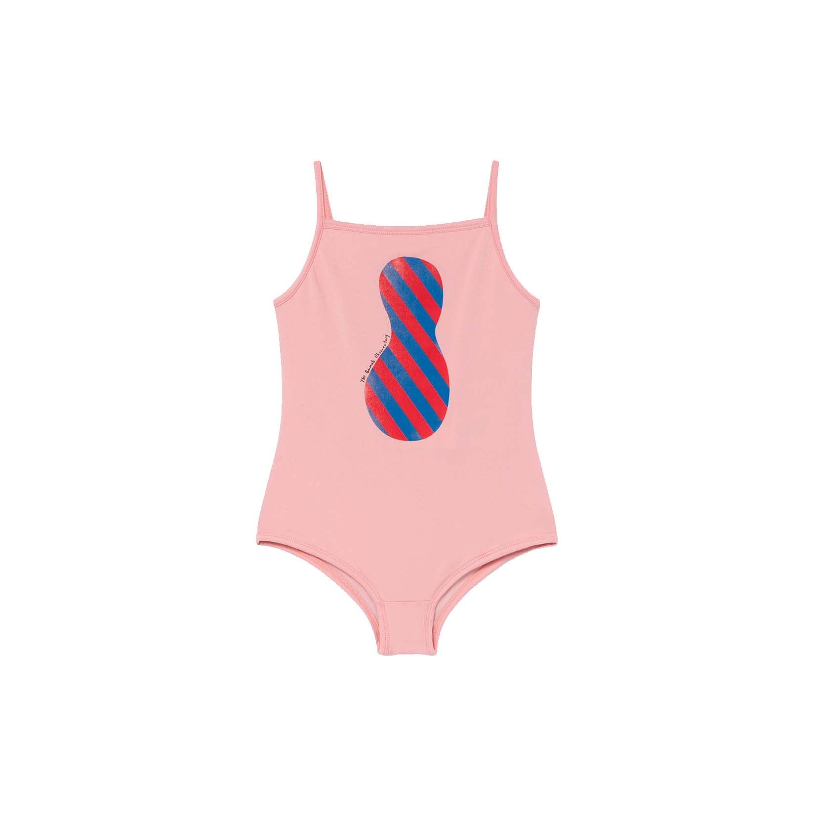 Girls Pink Peanut Swimsuit