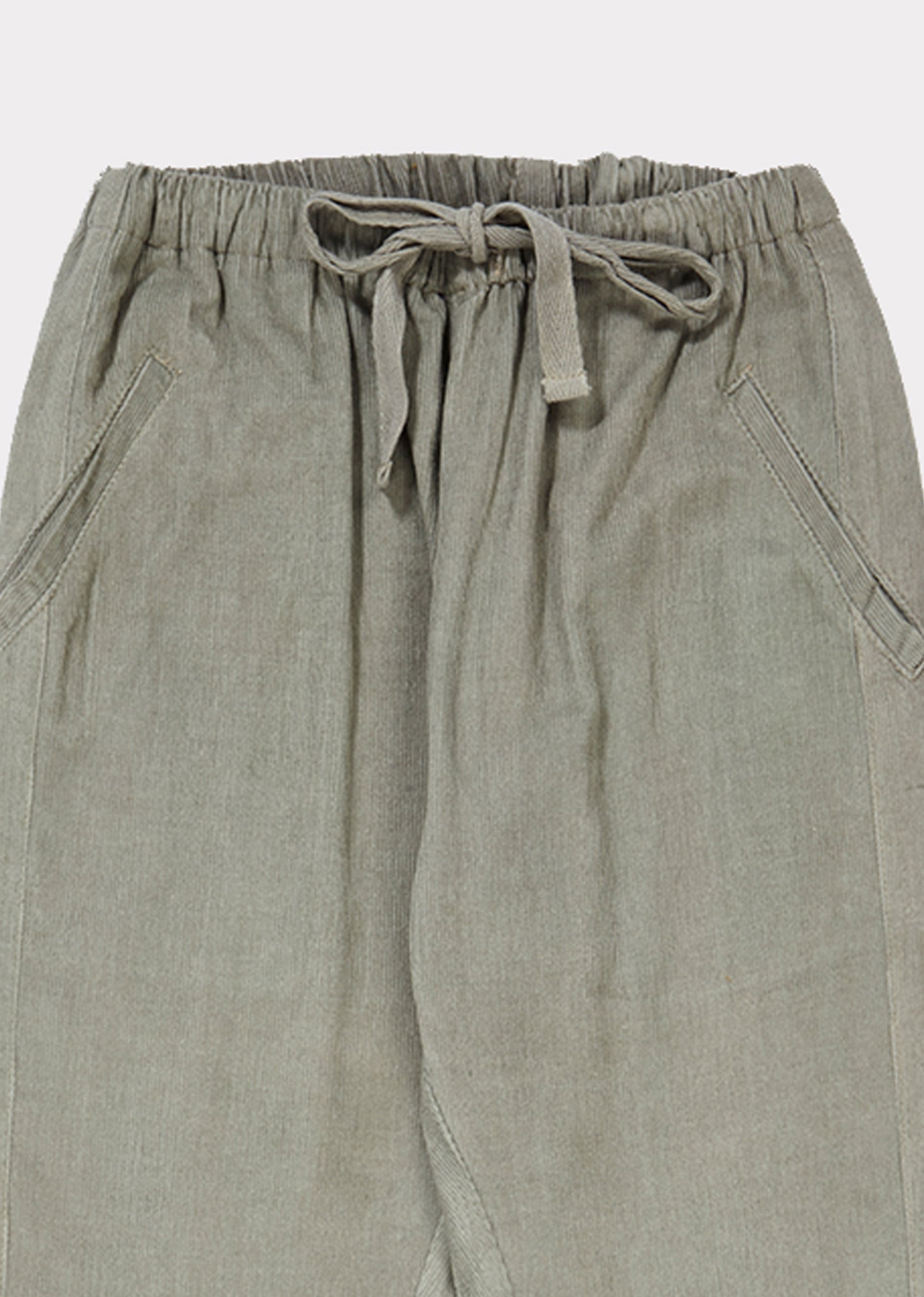 Girls Light Blue Cotton Trousers