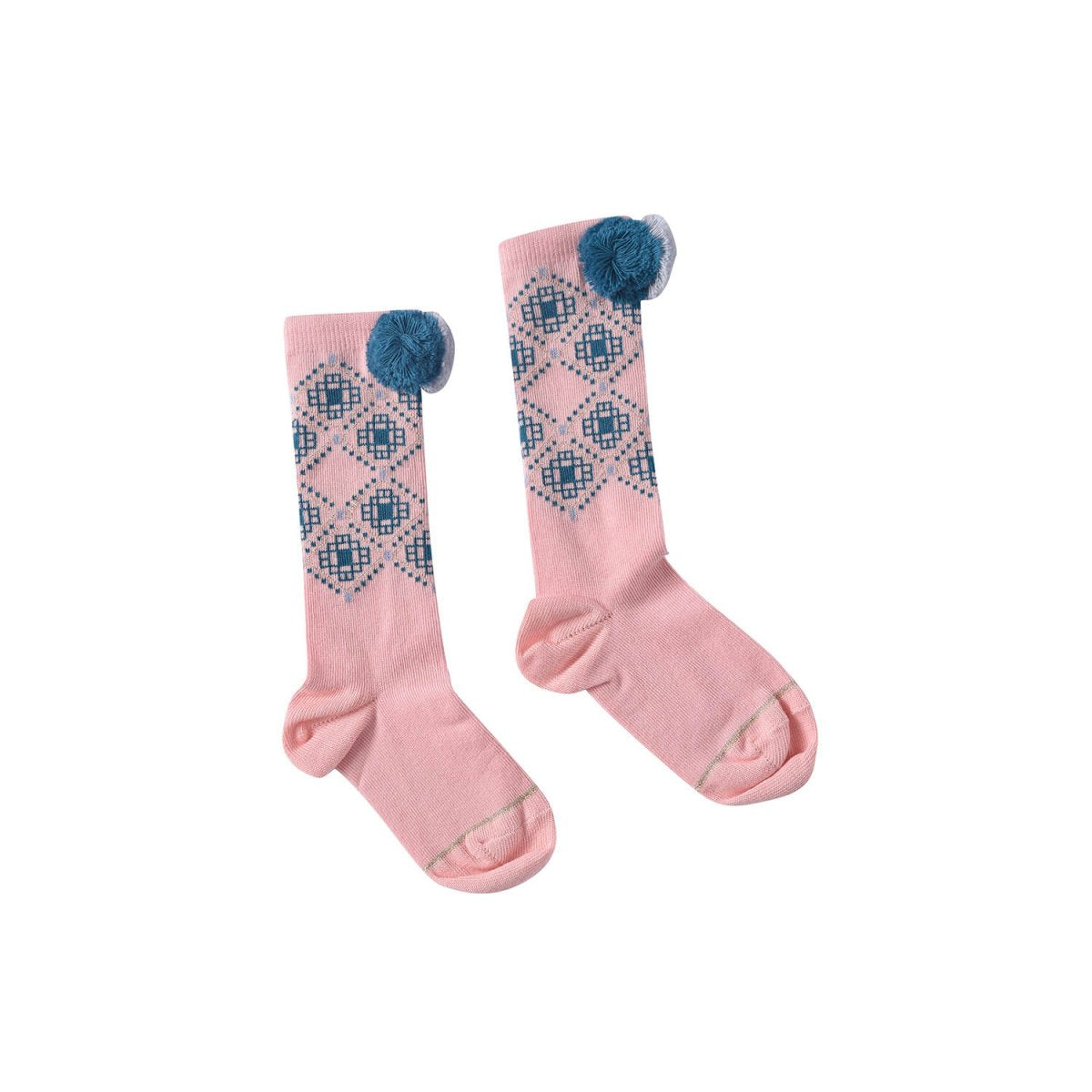 Girls Vieux Rose Cotton Socks