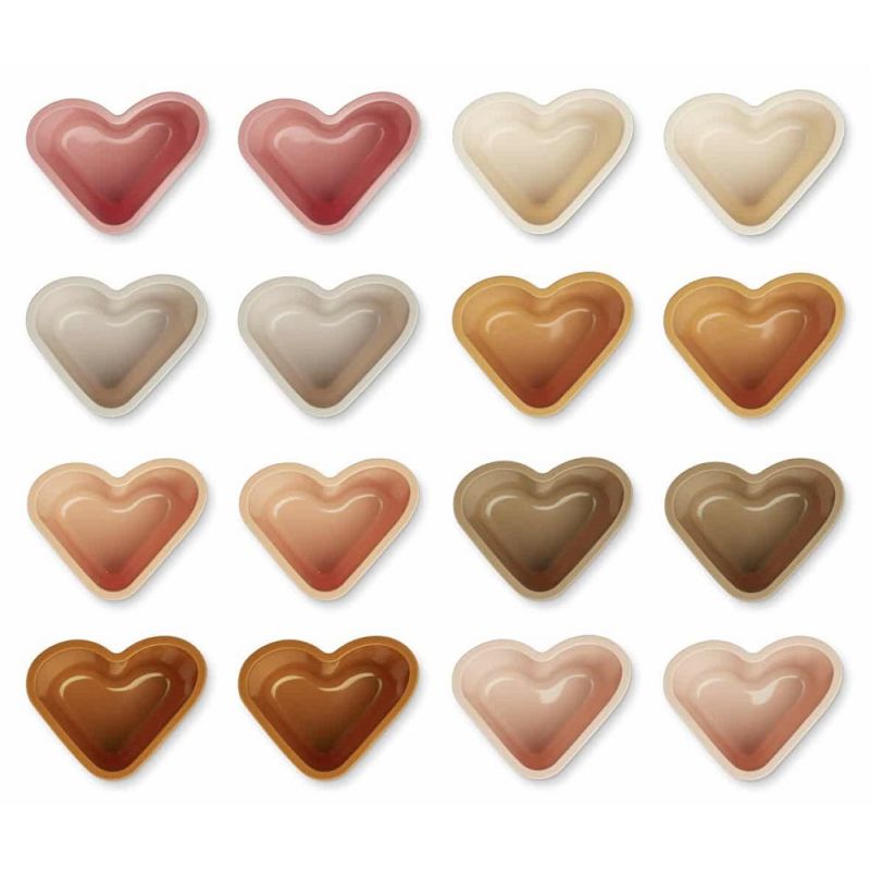 Heart Silicone Cup Cake(16 Pack)