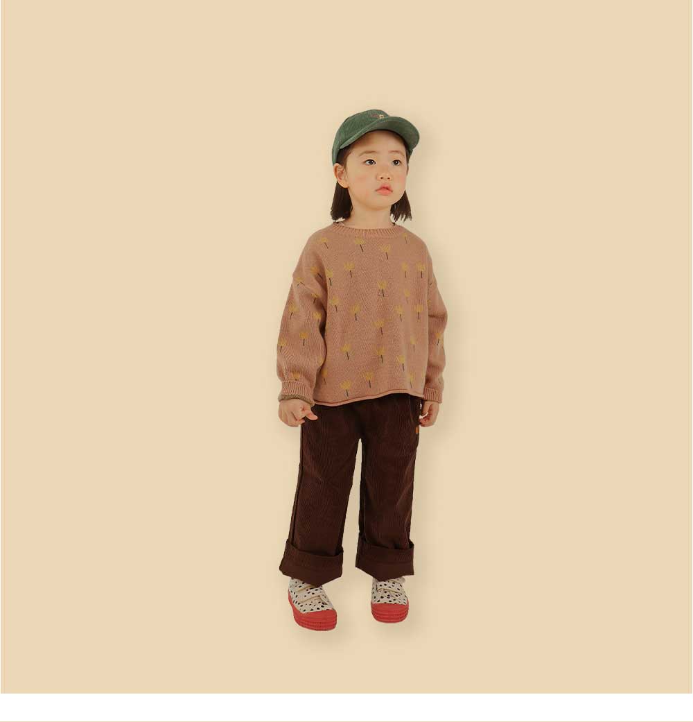 Girls Light Brown Sweater