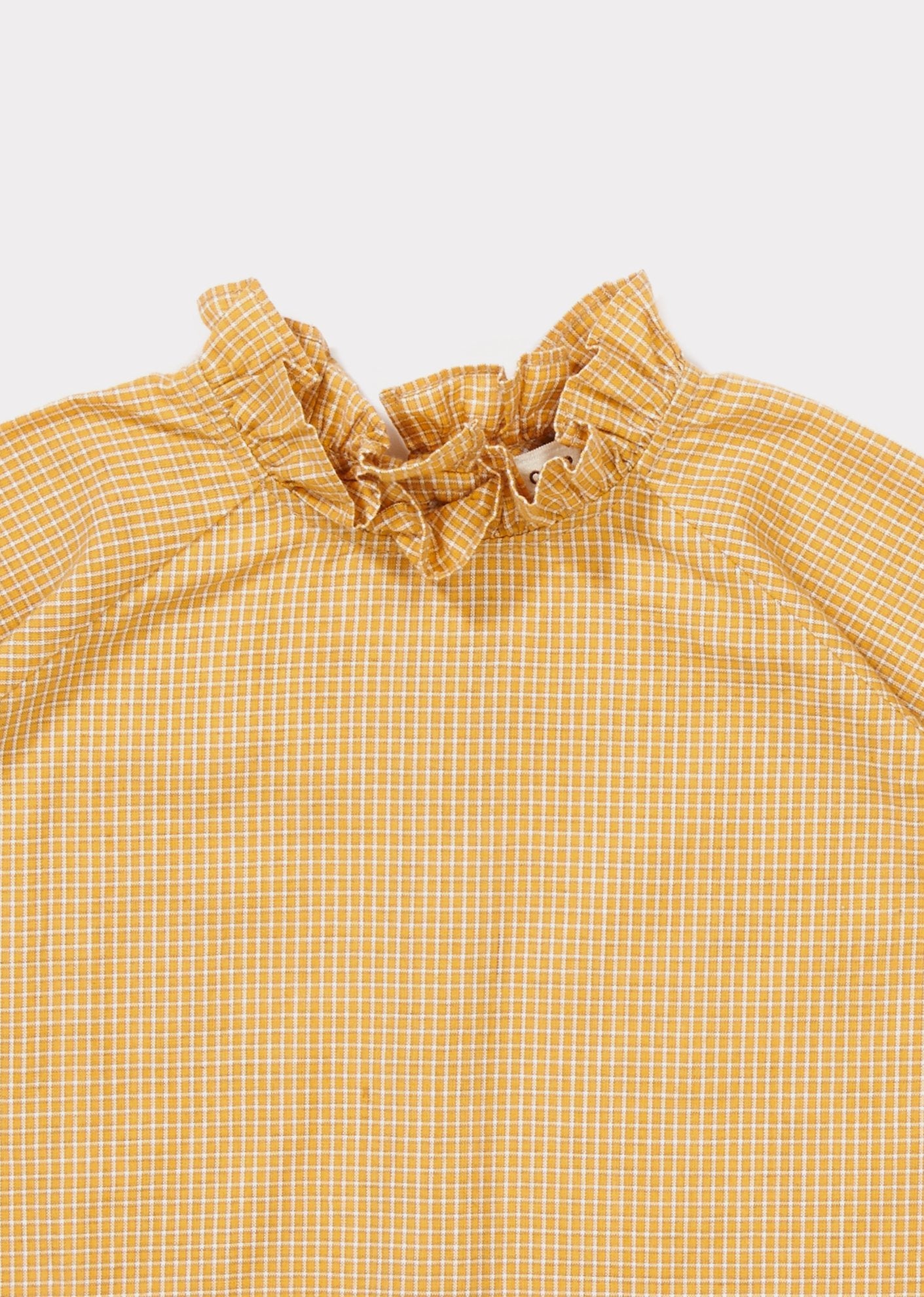 Baby Girls Orange Cotton Blouse