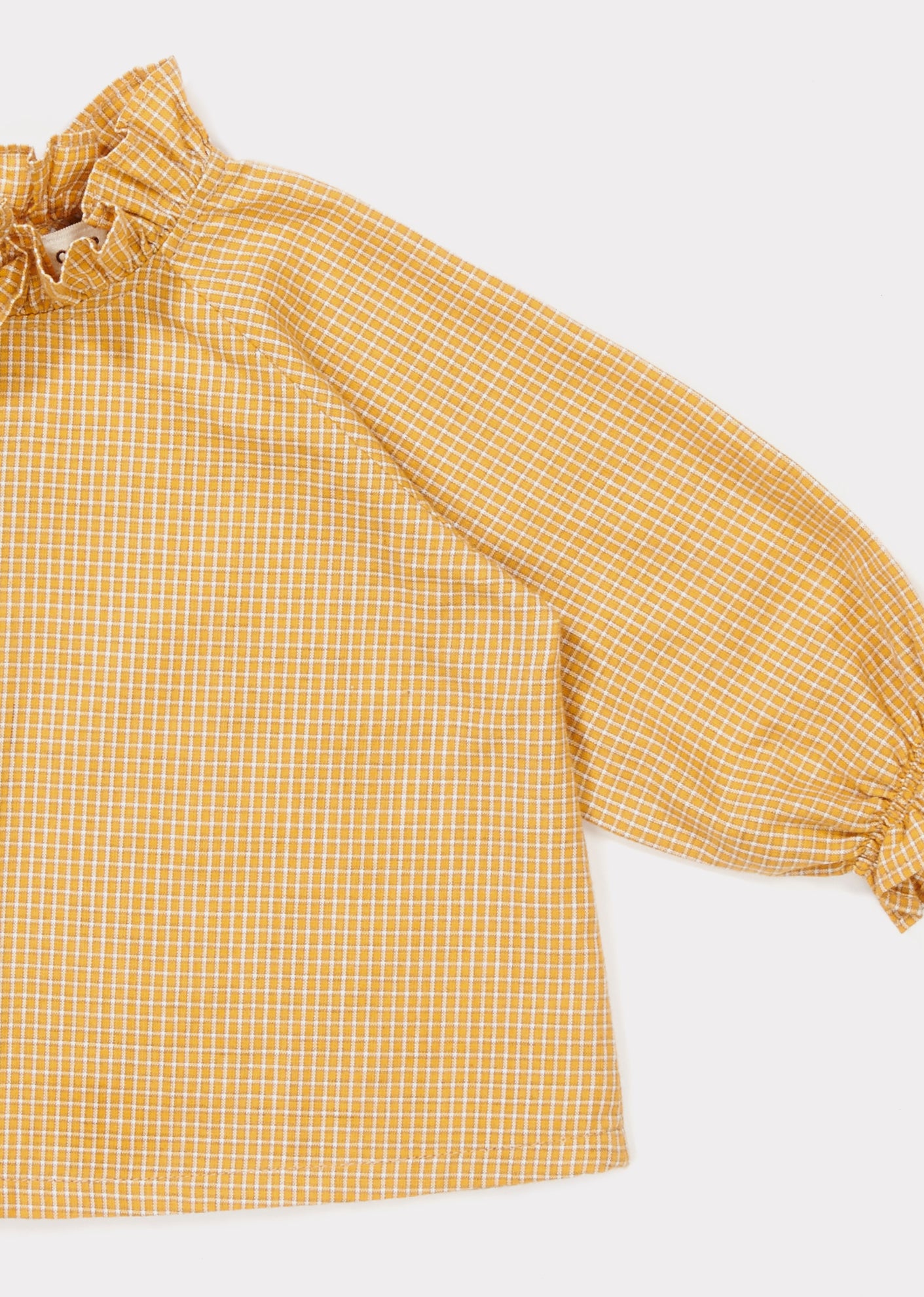 Baby Girls Orange Cotton Blouse