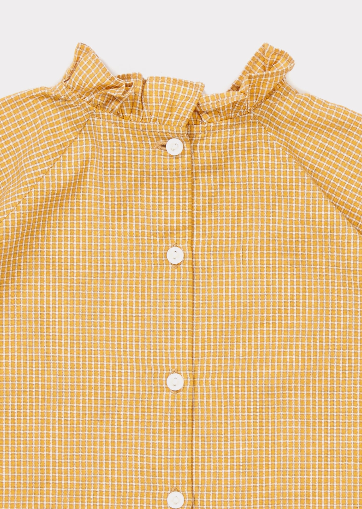 Baby Girls Orange Cotton Blouse