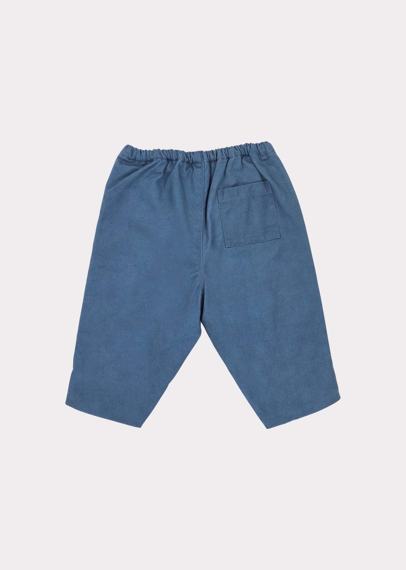 Baby Boys Airforce Blue Vulture Trousers