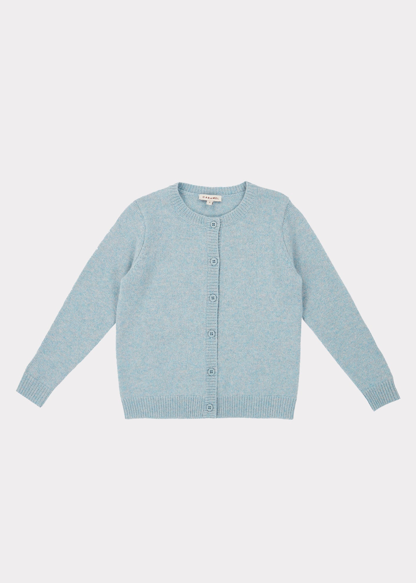 Boys & Girls Light Blue Cashmere Cardigan