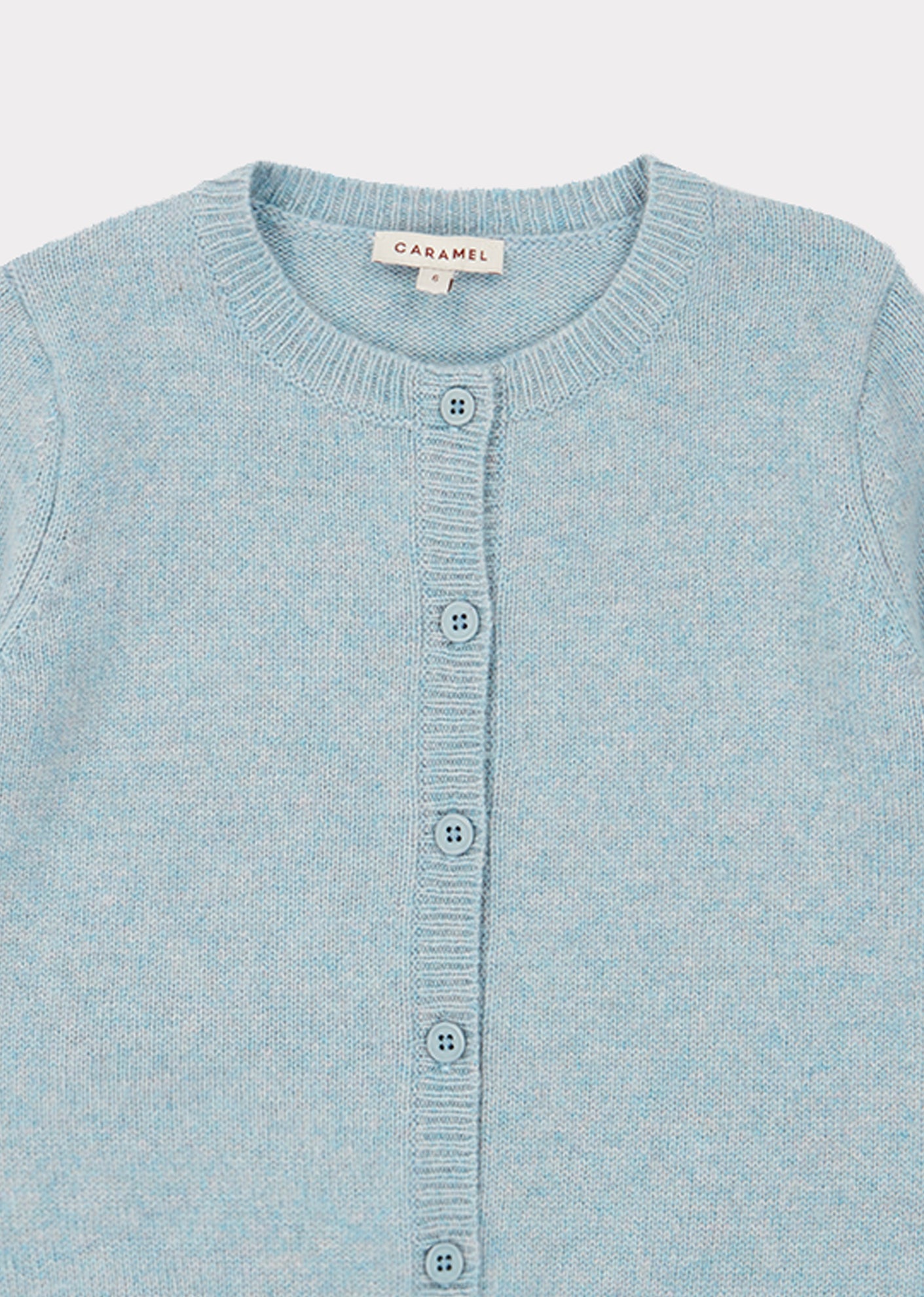 Boys & Girls Light Blue Cashmere Cardigan