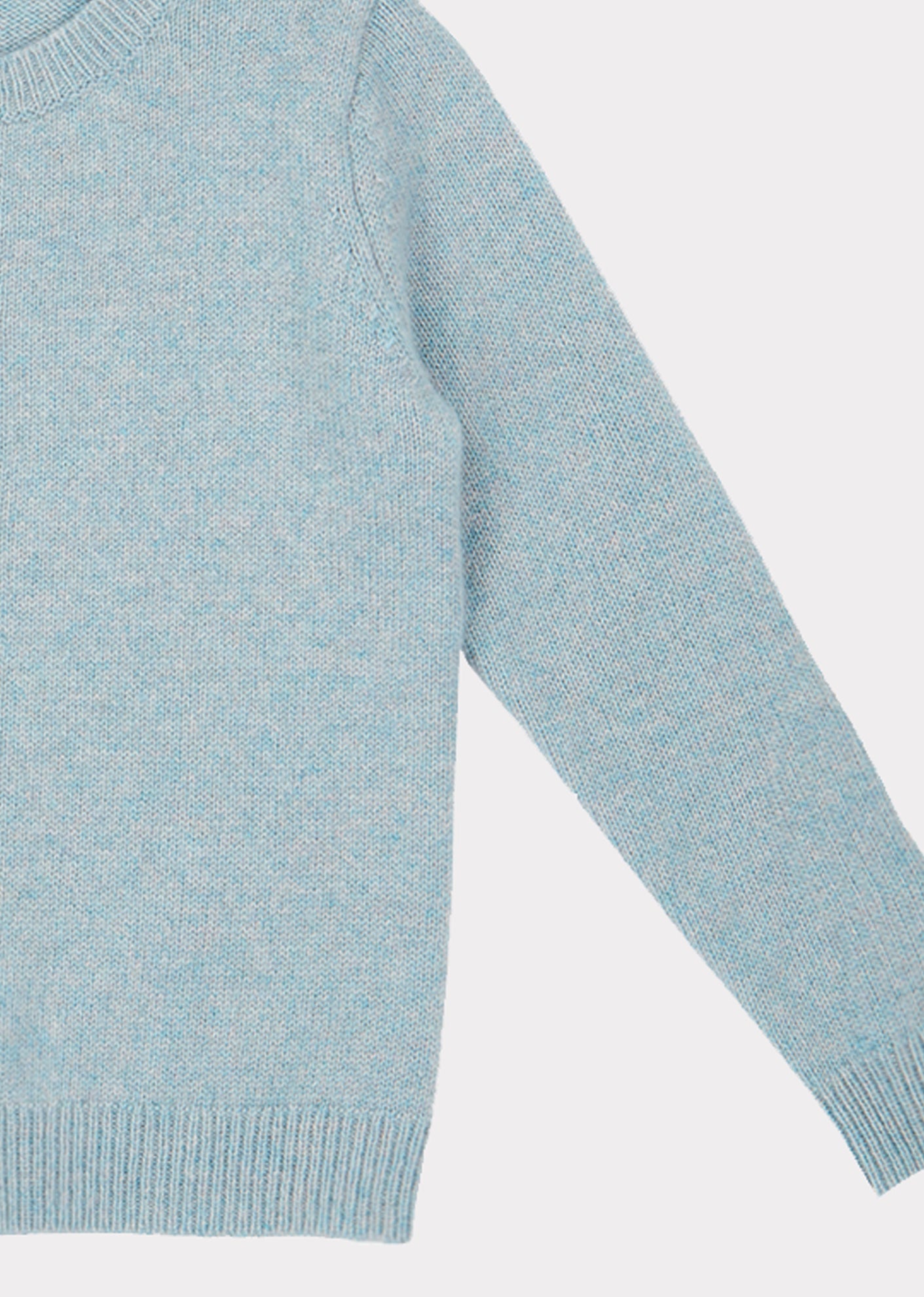 Boys & Girls Light Blue Cashmere Cardigan