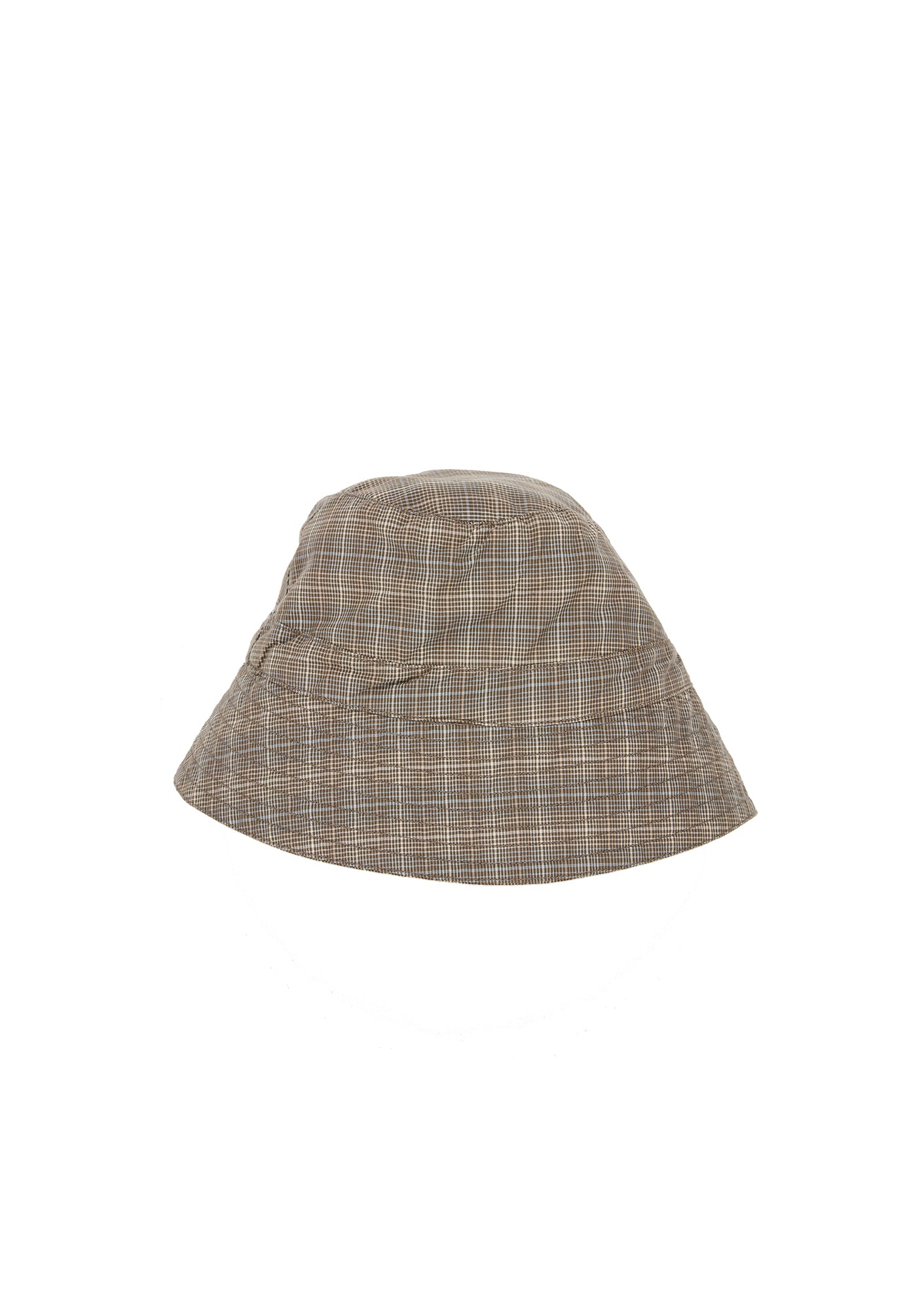 Baby Boys Grey Check Hat