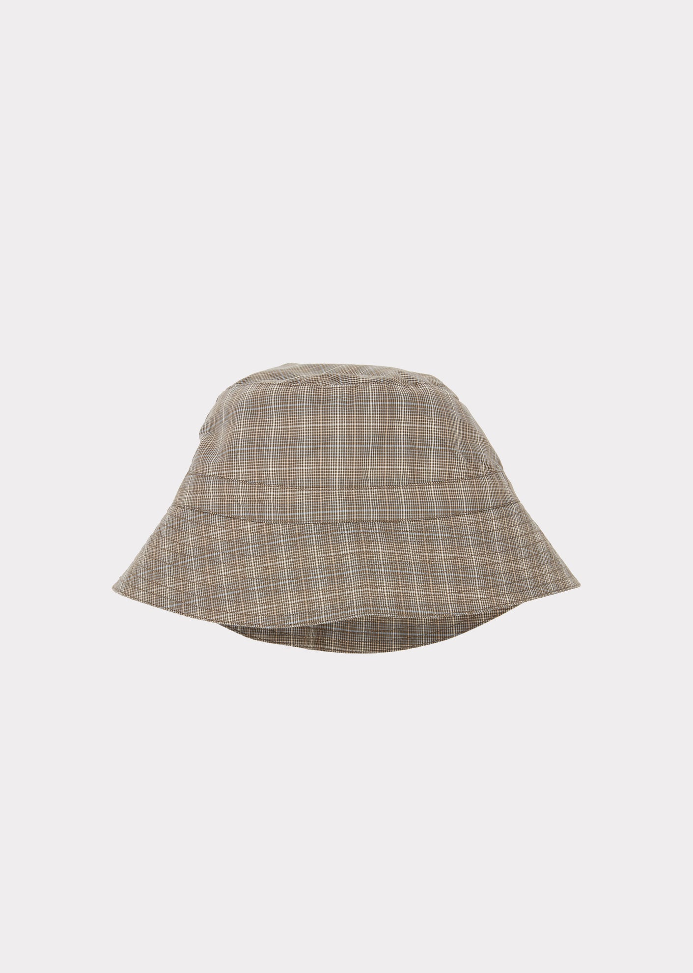 Boys & Girls Grey Check Hat