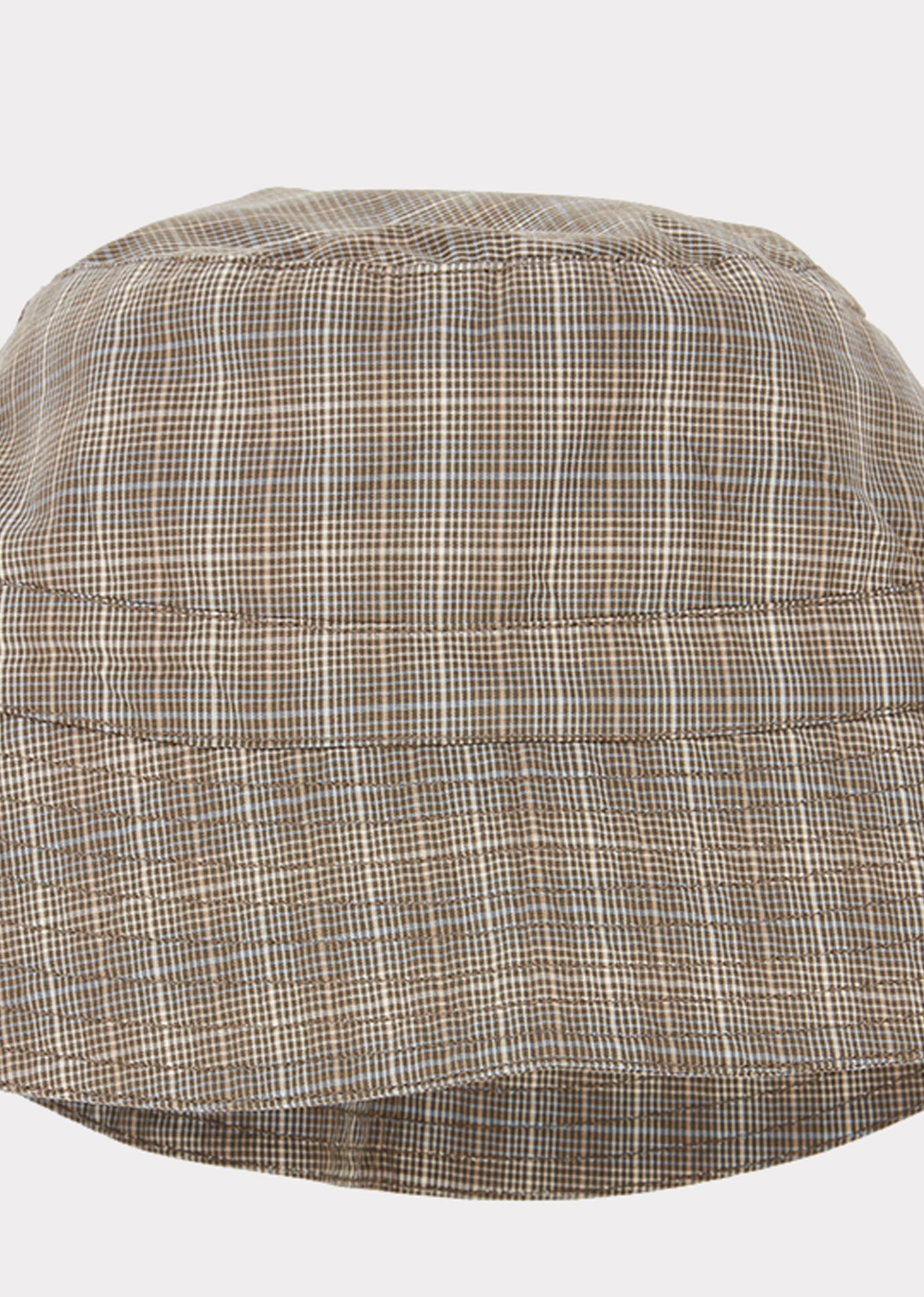 Boys & Girls Grey Check Hat
