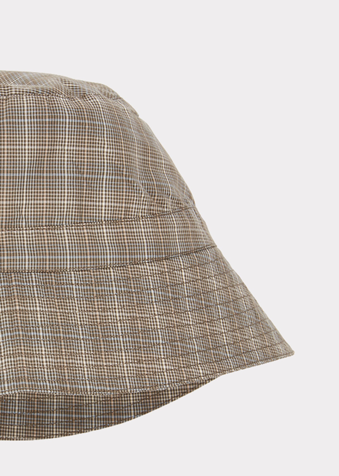 Boys & Girls Grey Check Hat