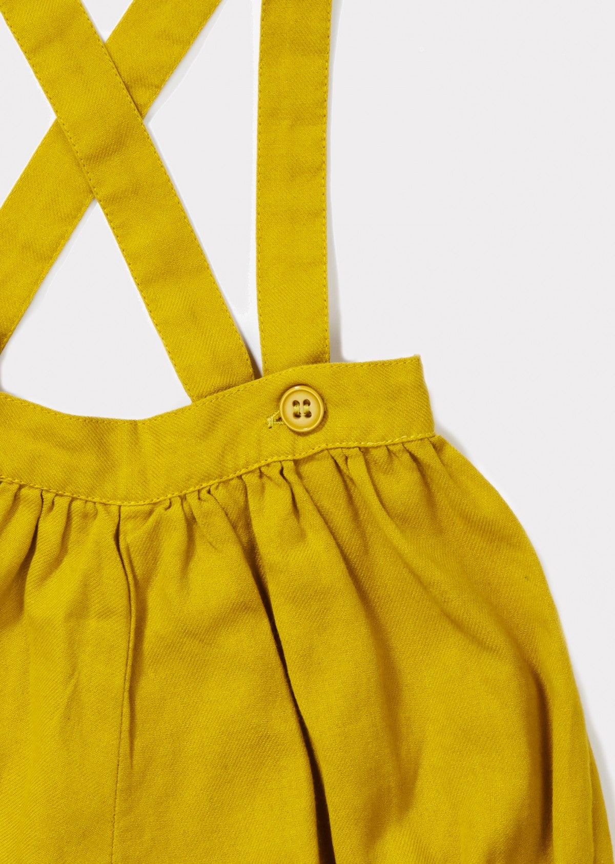 Baby Yellow Cotton Romper
