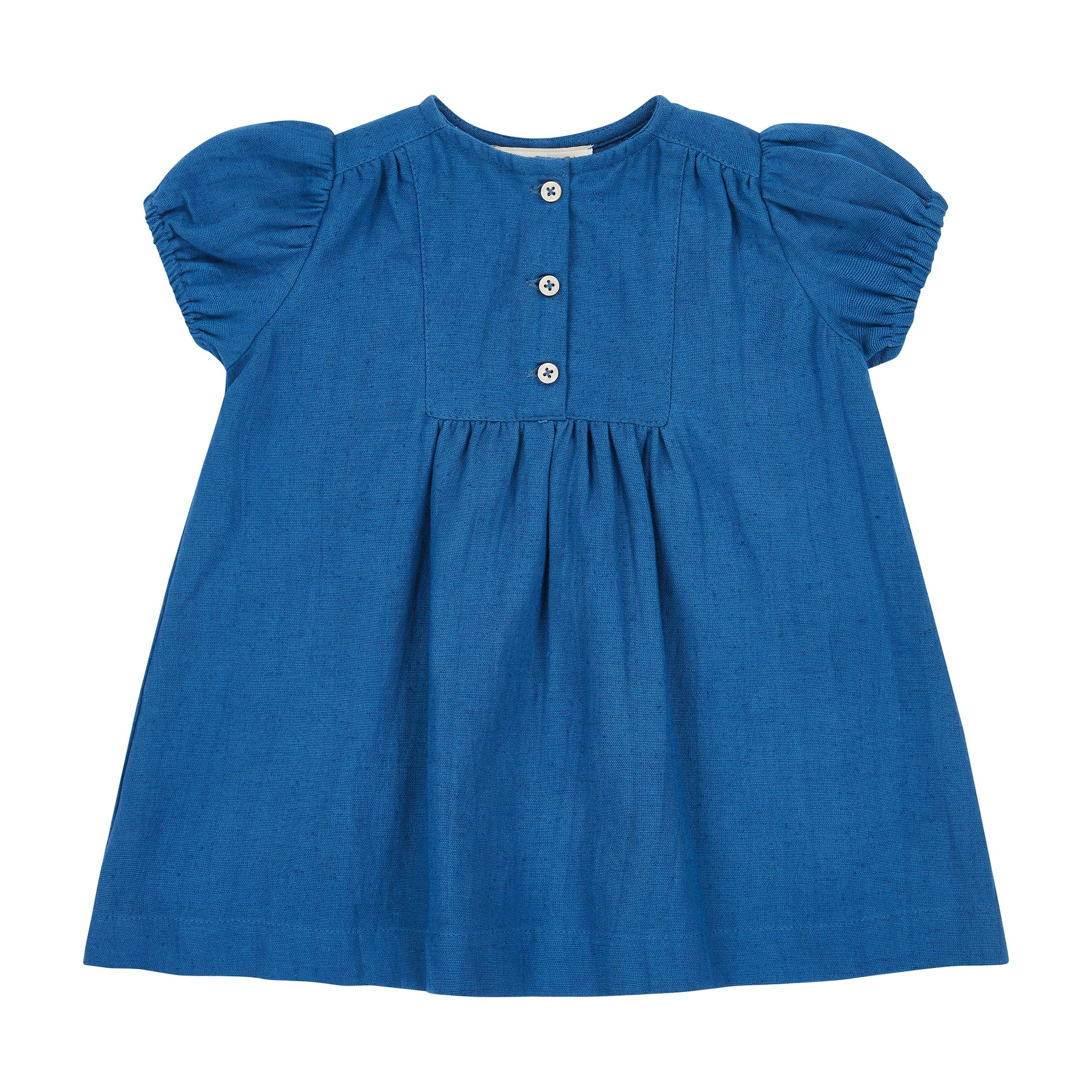 Baby Girls Blue Cotton Dress