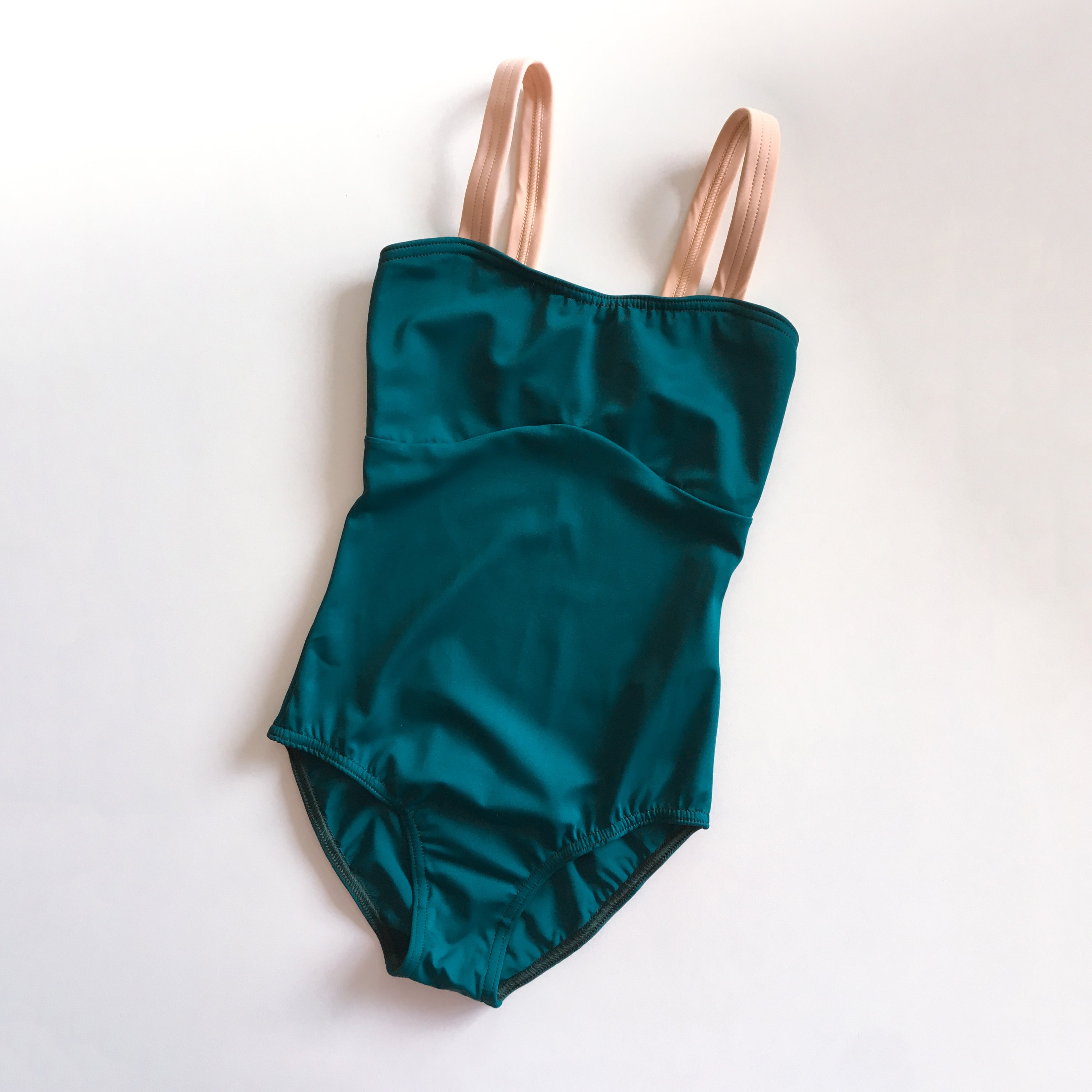 Girls Green Ballet Onesies